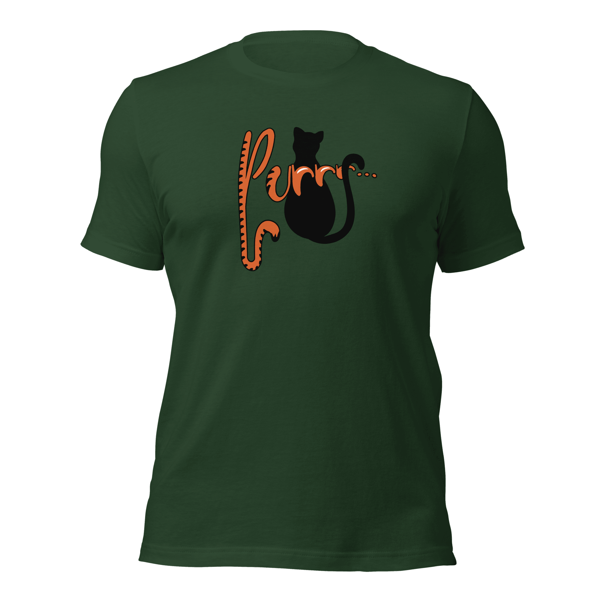 Purrr...Unisex t-shirt VAWDesigns