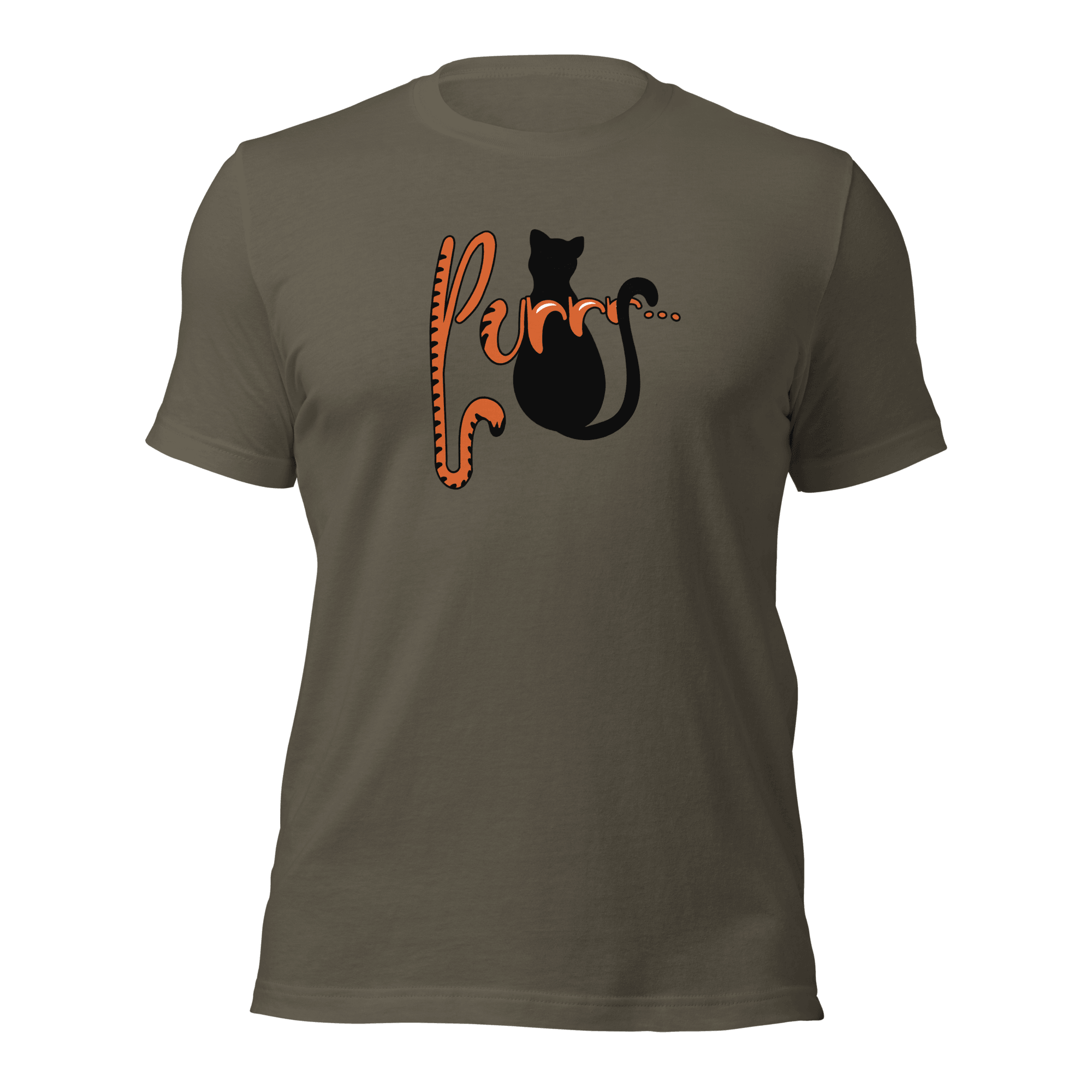 Purrr...Unisex t-shirt VAWDesigns