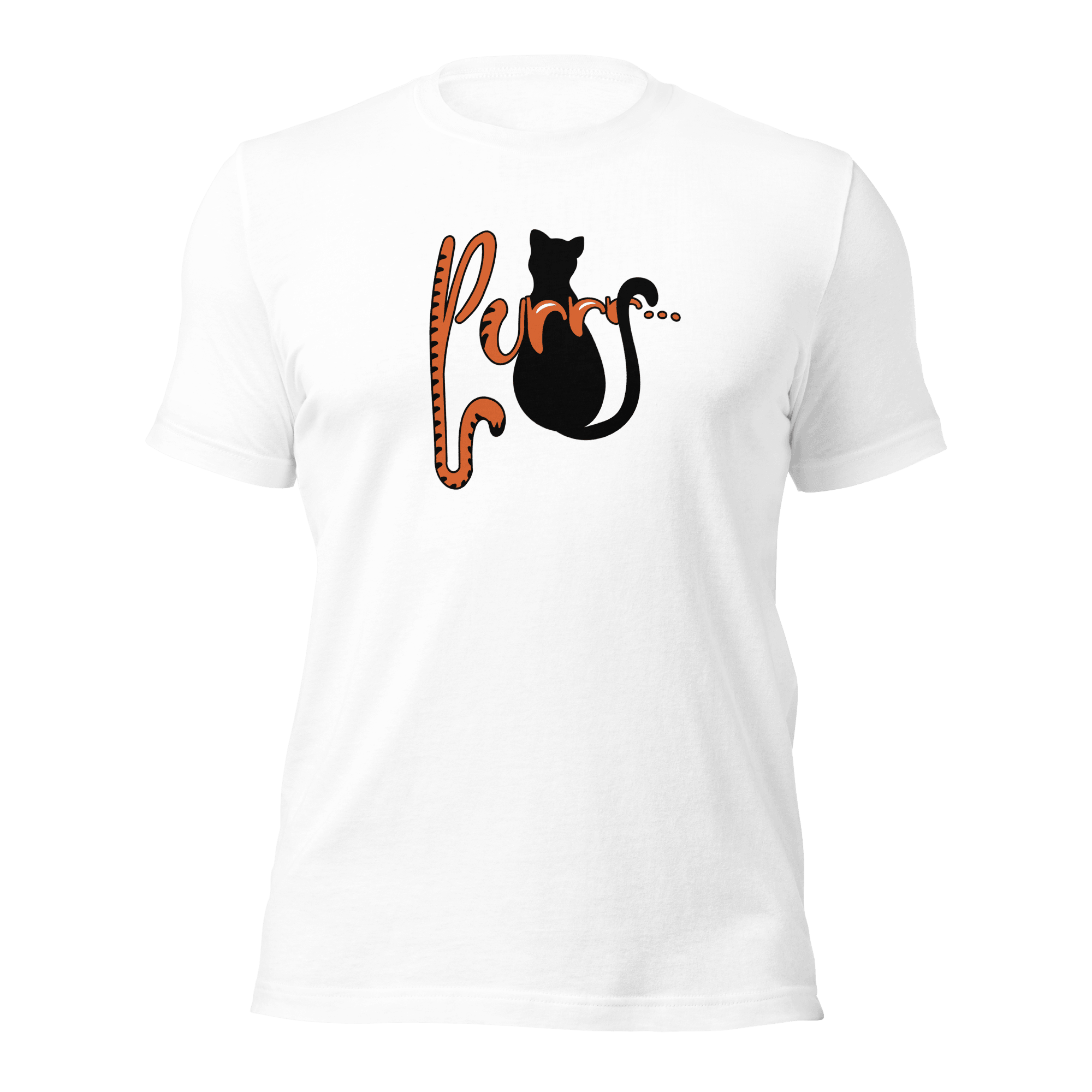 Purrr...Unisex t-shirt VAWDesigns