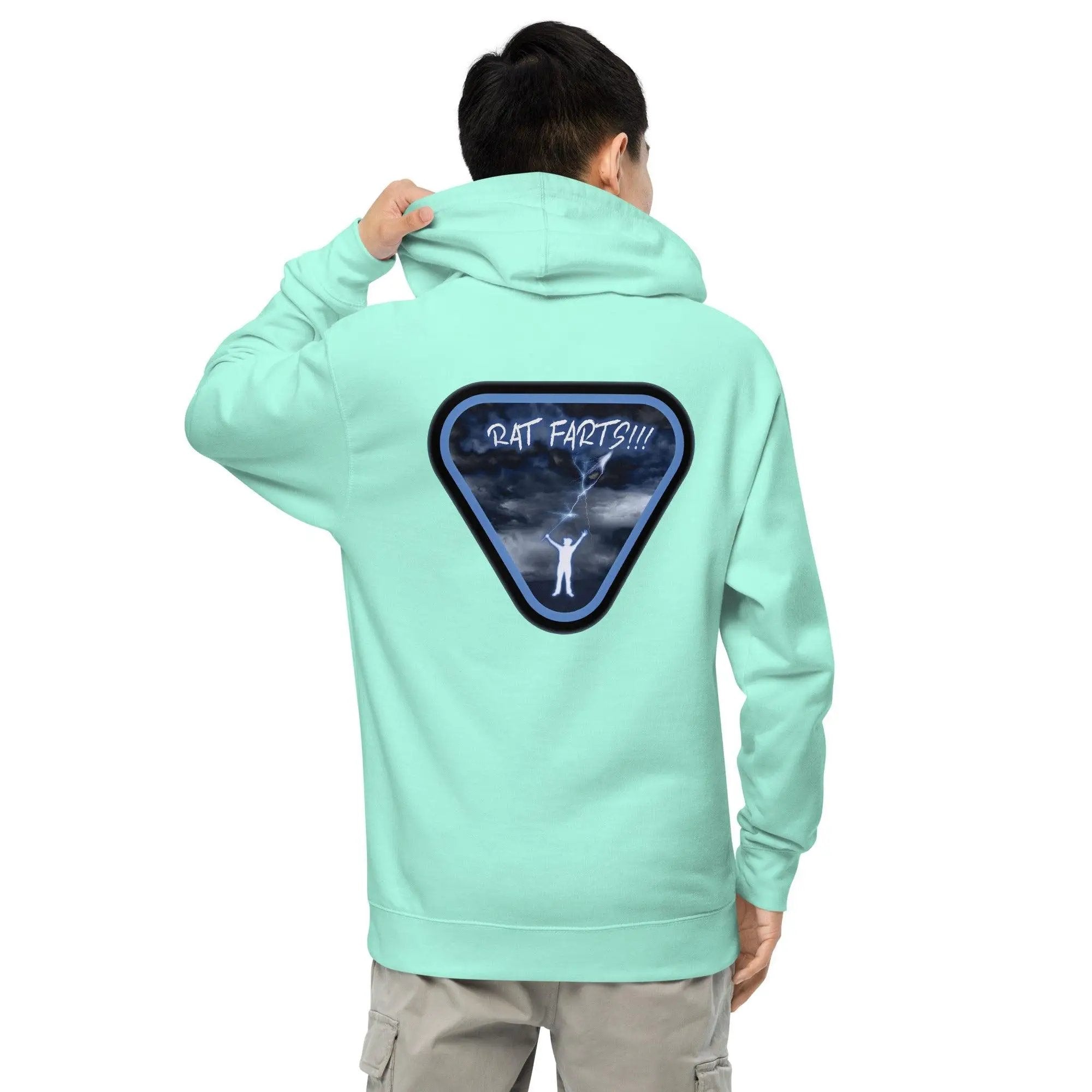 Rat Farts! Unisex midweight hoodie VAWDesigns