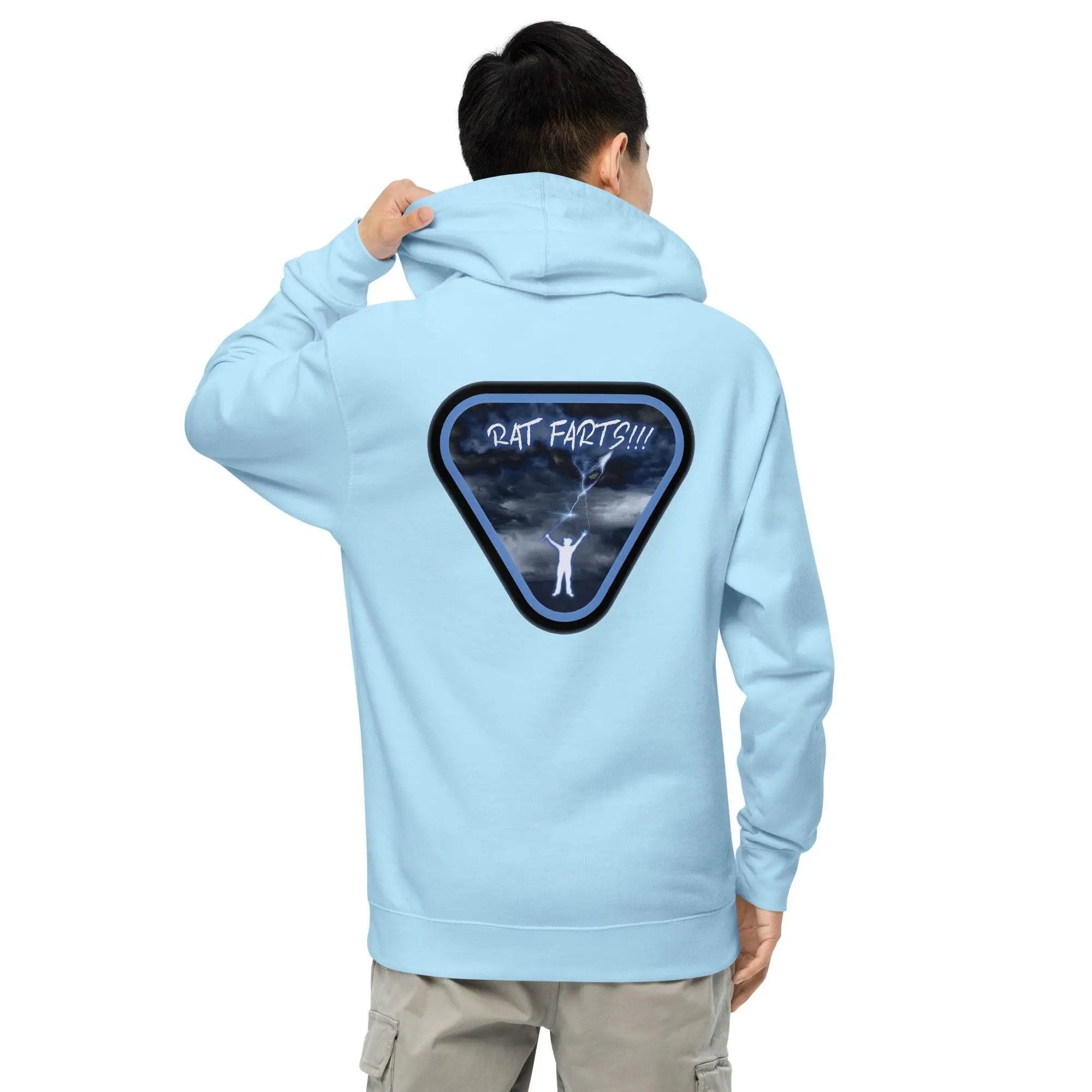 Rat Farts! Unisex midweight hoodie VAWDesigns