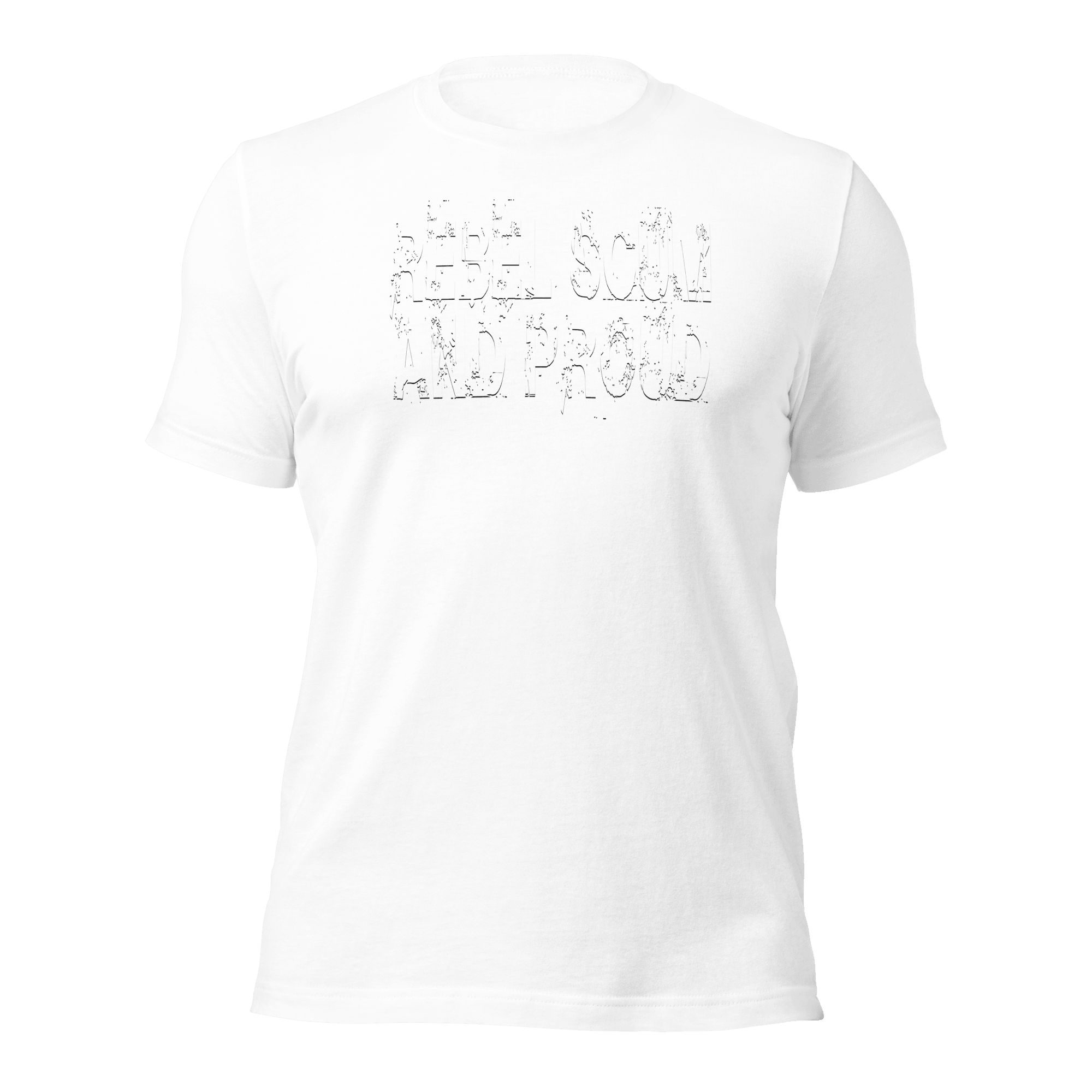 Rebel Scum And Proud Unisex t-shirt VAWDesigns