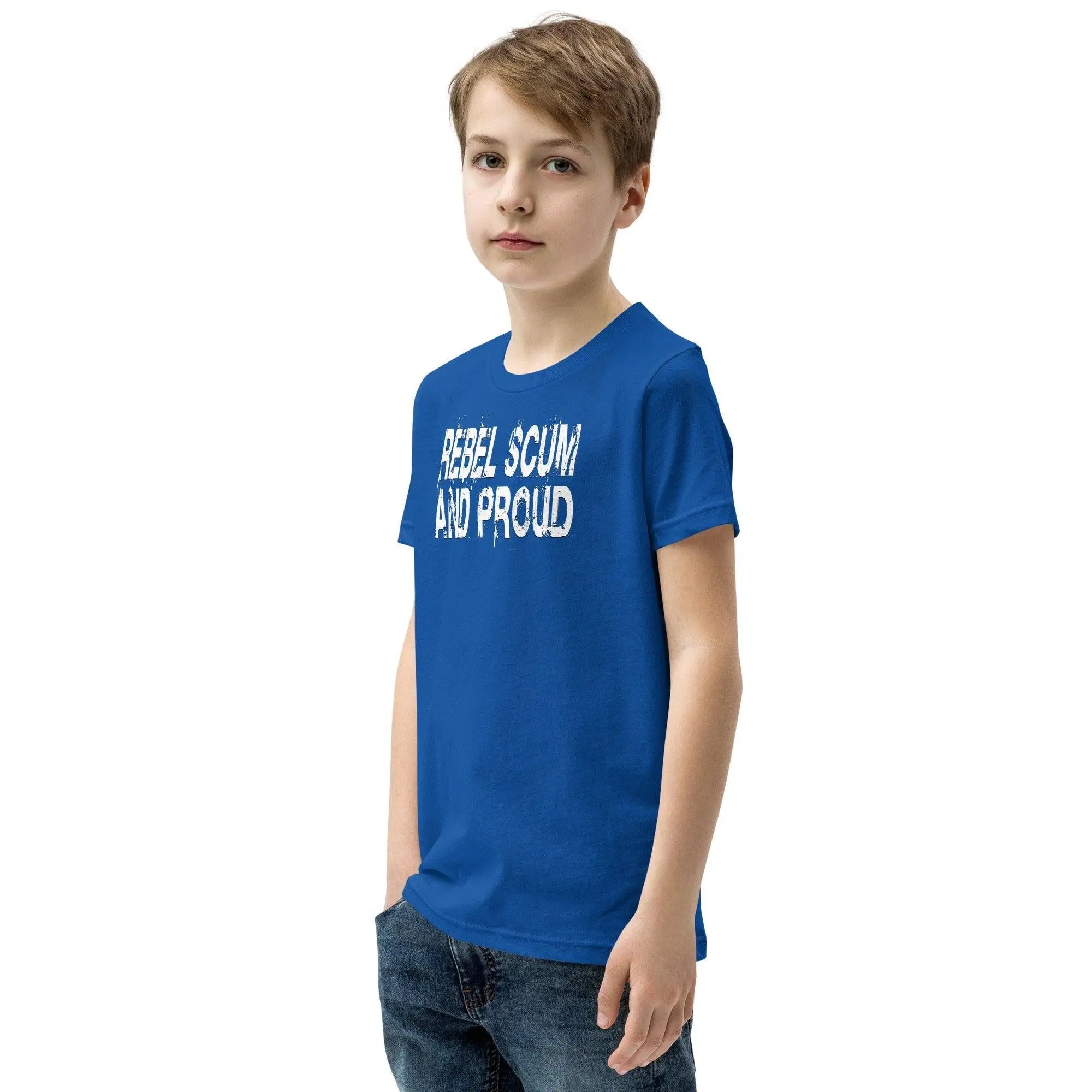 Rebel Scum and Proud Youth Short Sleeve T-Shirt VAWDesigns