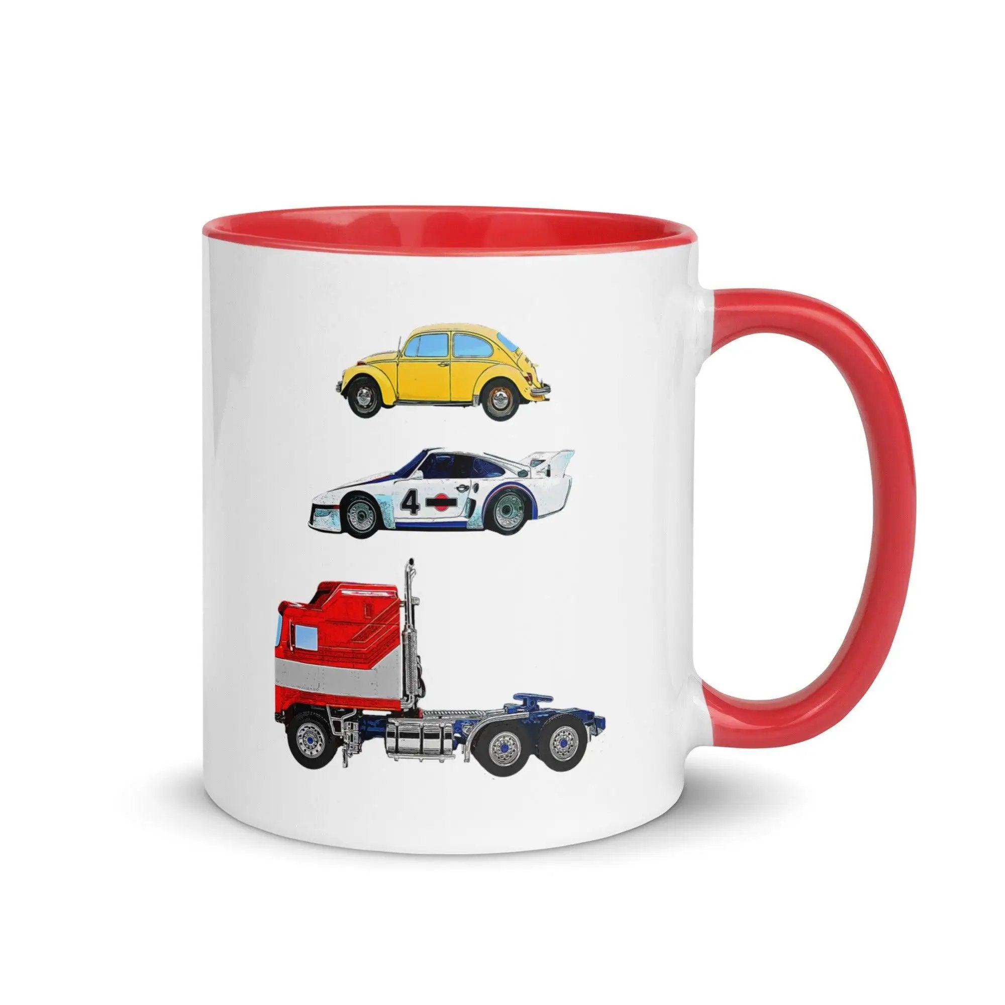 Roll Out! Mug with Color Inside VAWDesigns