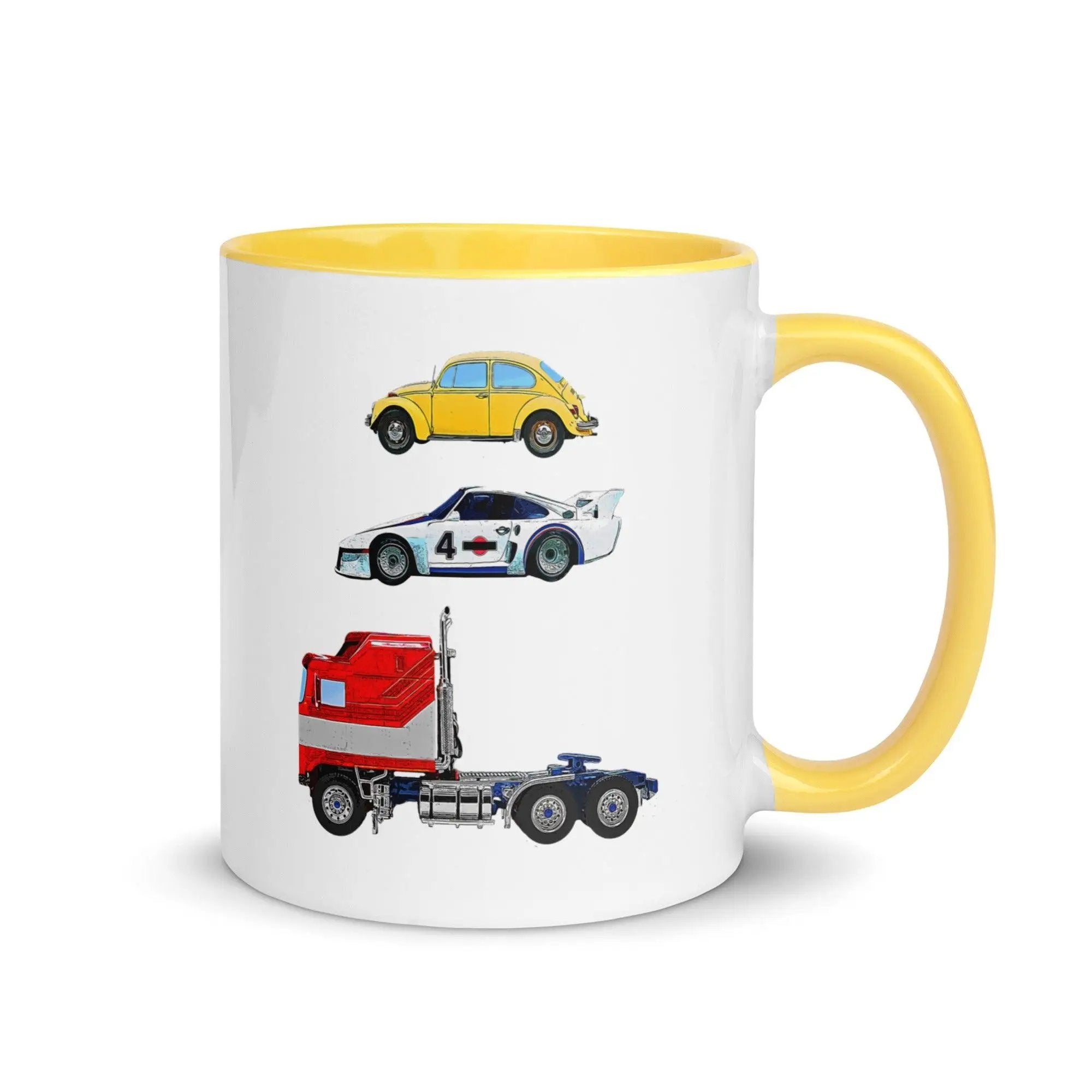 Roll Out! Mug with Color Inside VAWDesigns