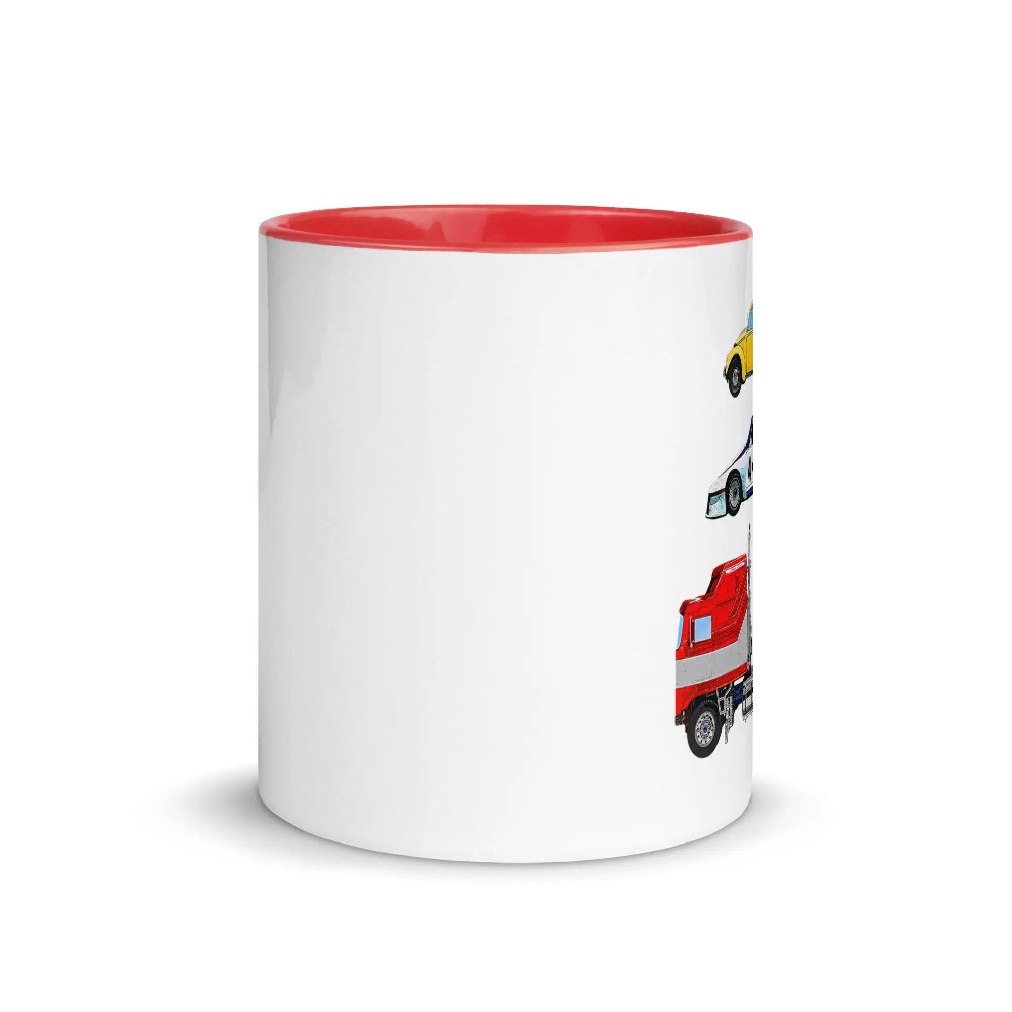Roll Out! Mug with Color Inside VAWDesigns