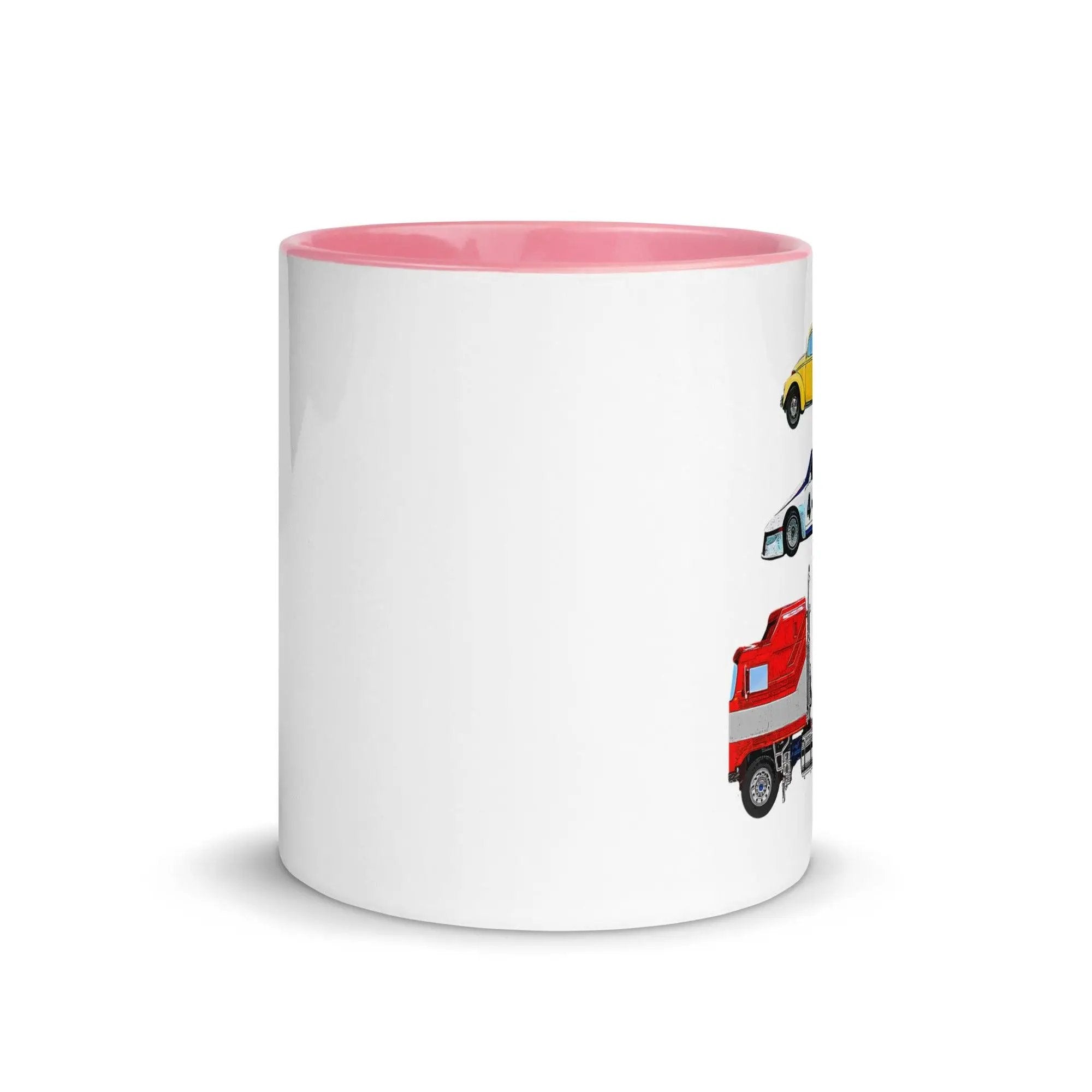 Roll Out! Mug with Color Inside VAWDesigns