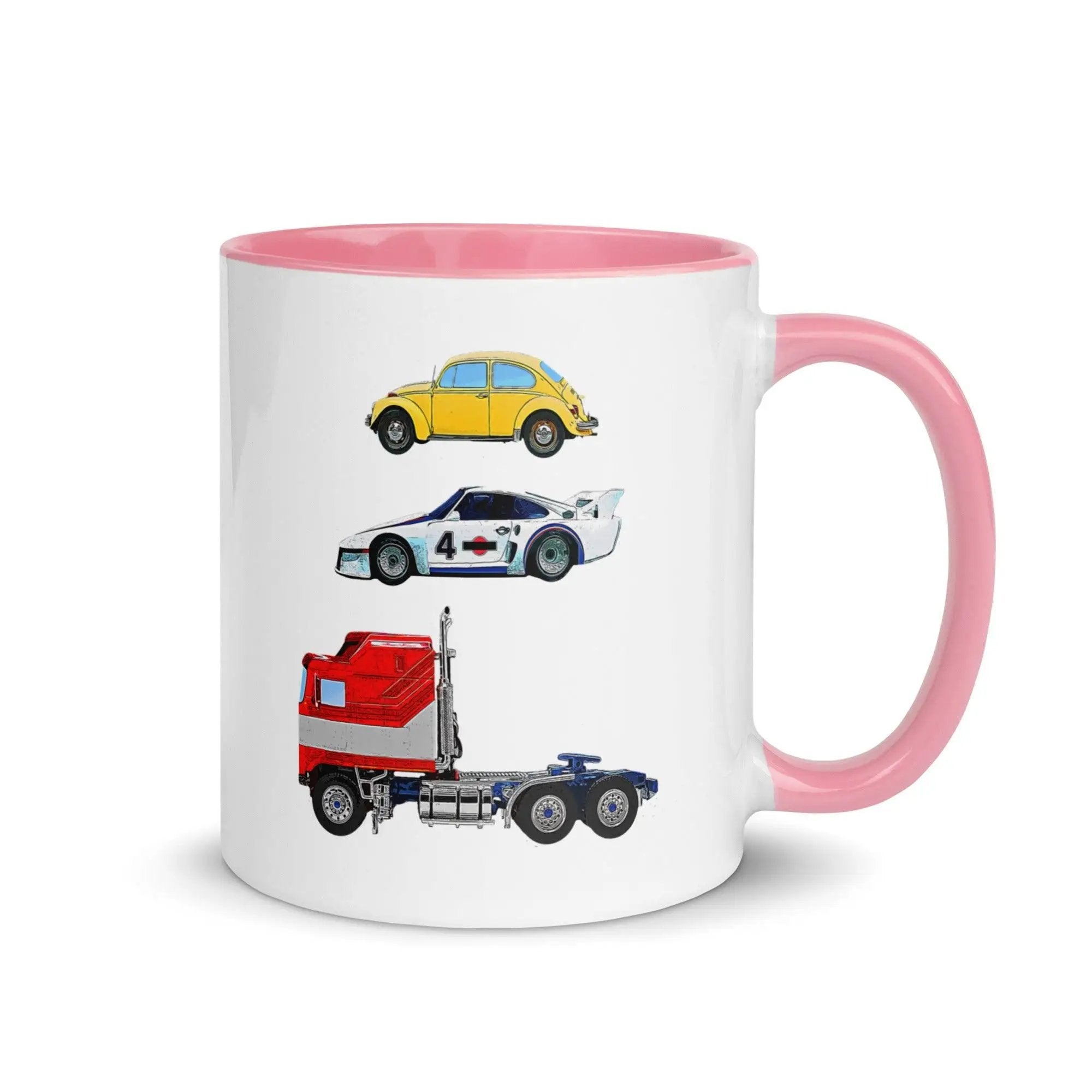 Roll Out! Mug with Color Inside VAWDesigns