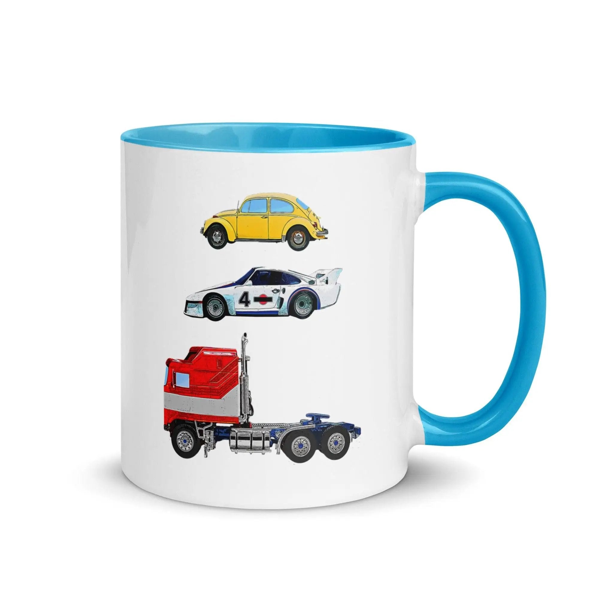 Roll Out! Mug with Color Inside VAWDesigns