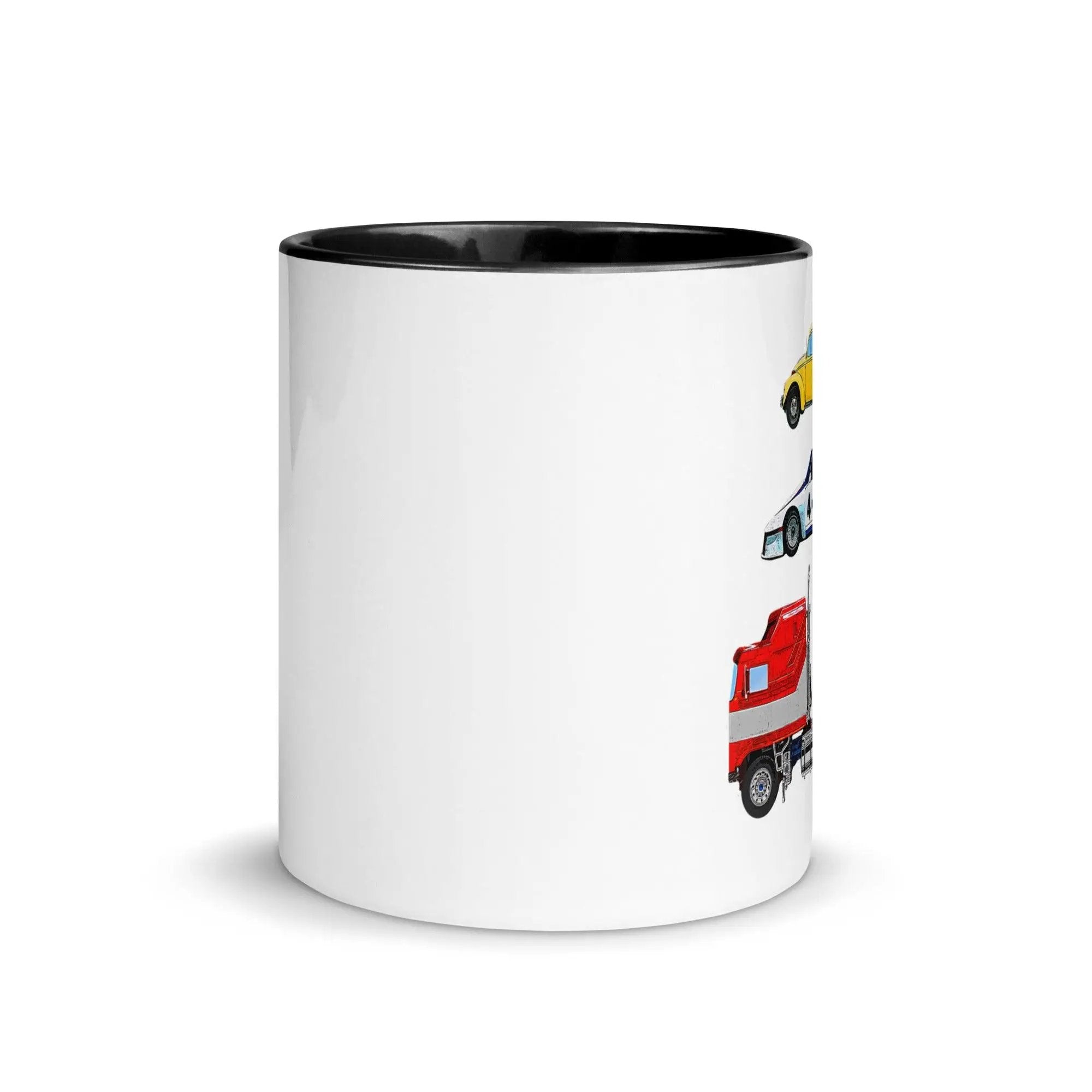 Roll Out! Mug with Color Inside VAWDesigns