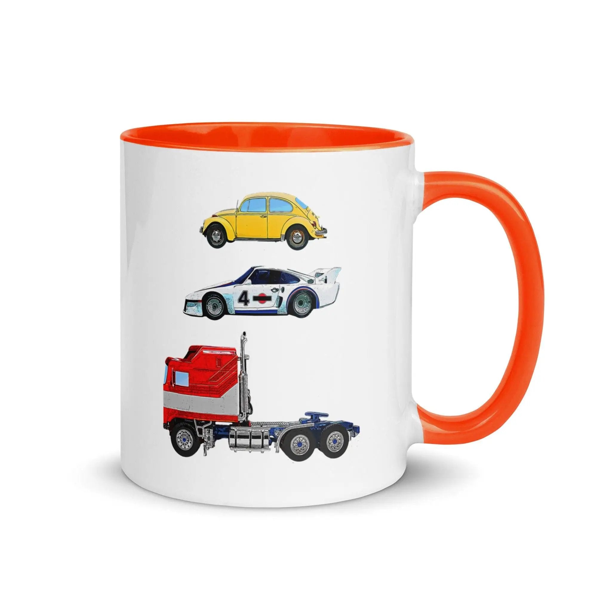 Roll Out! Mug with Color Inside VAWDesigns