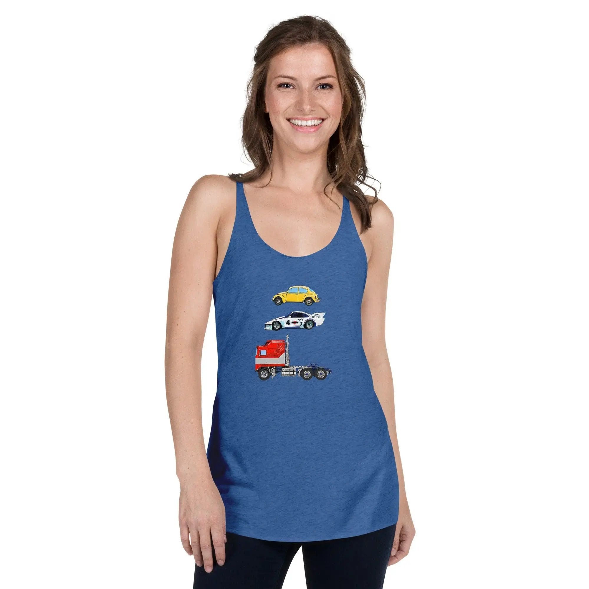 Roll Out! Women's Racerback Tank VAWDesigns