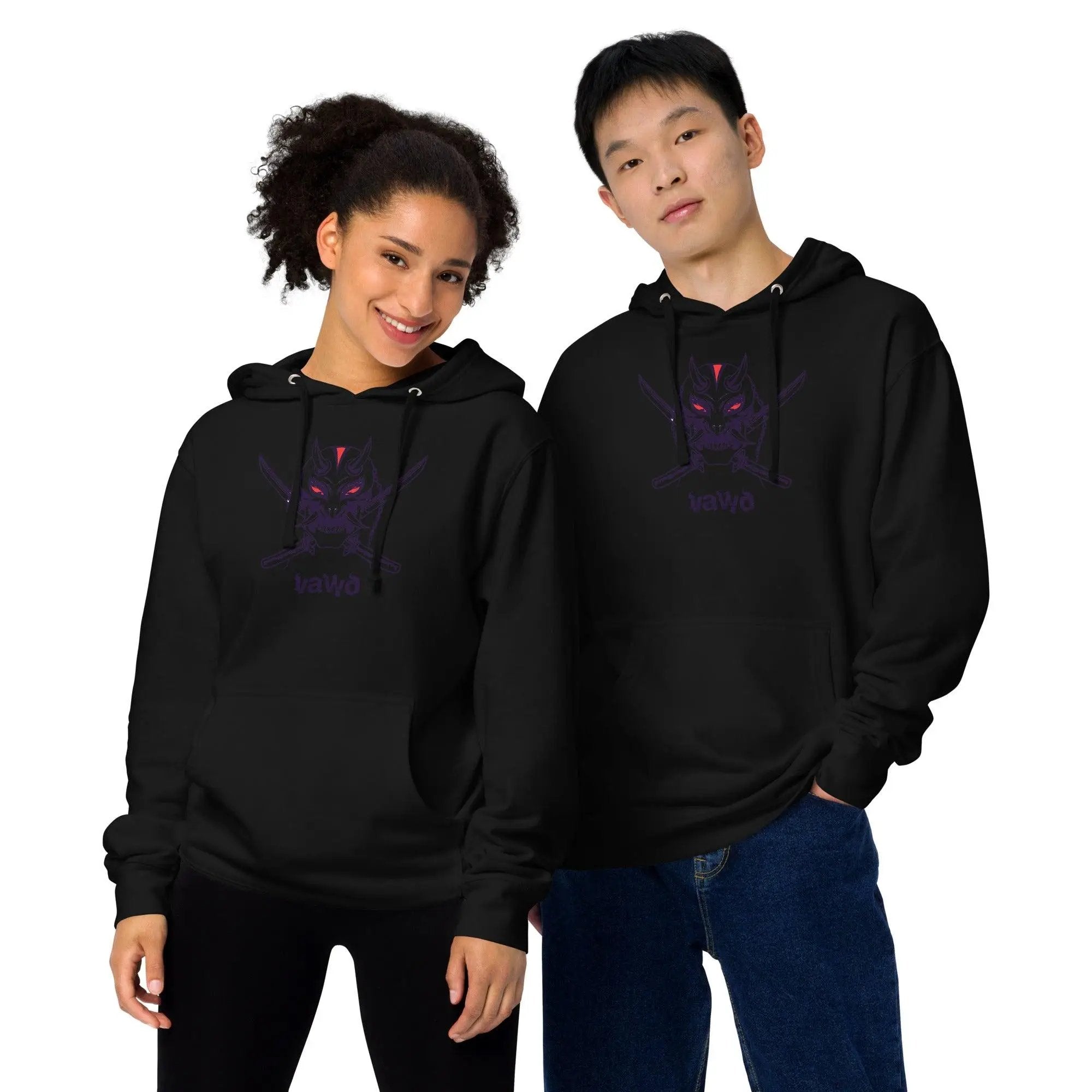 Samurai Demon Unisex Hoodie VAWDesigns