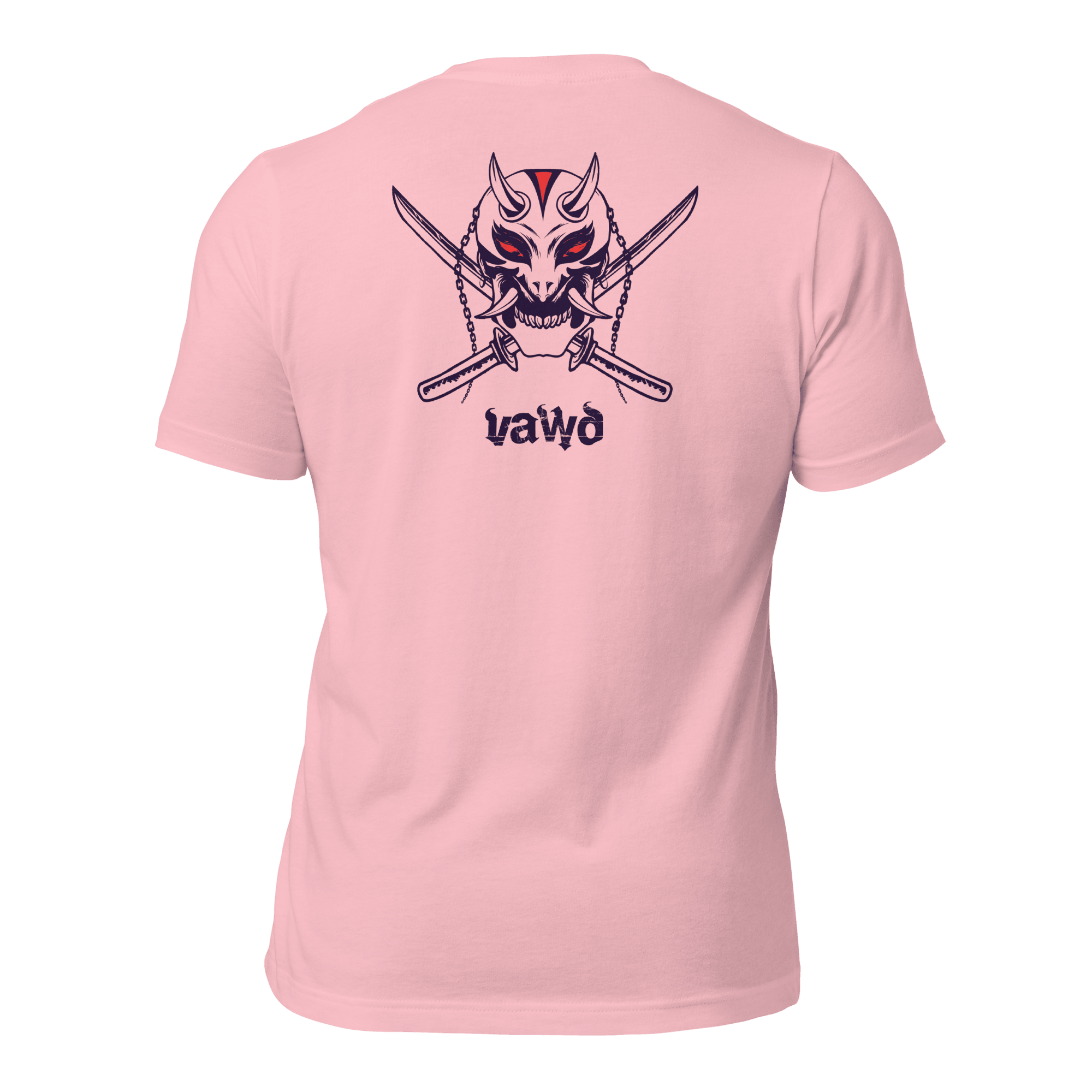 Samurai Demon Unisex t-shirt (BACK) VAWDesigns