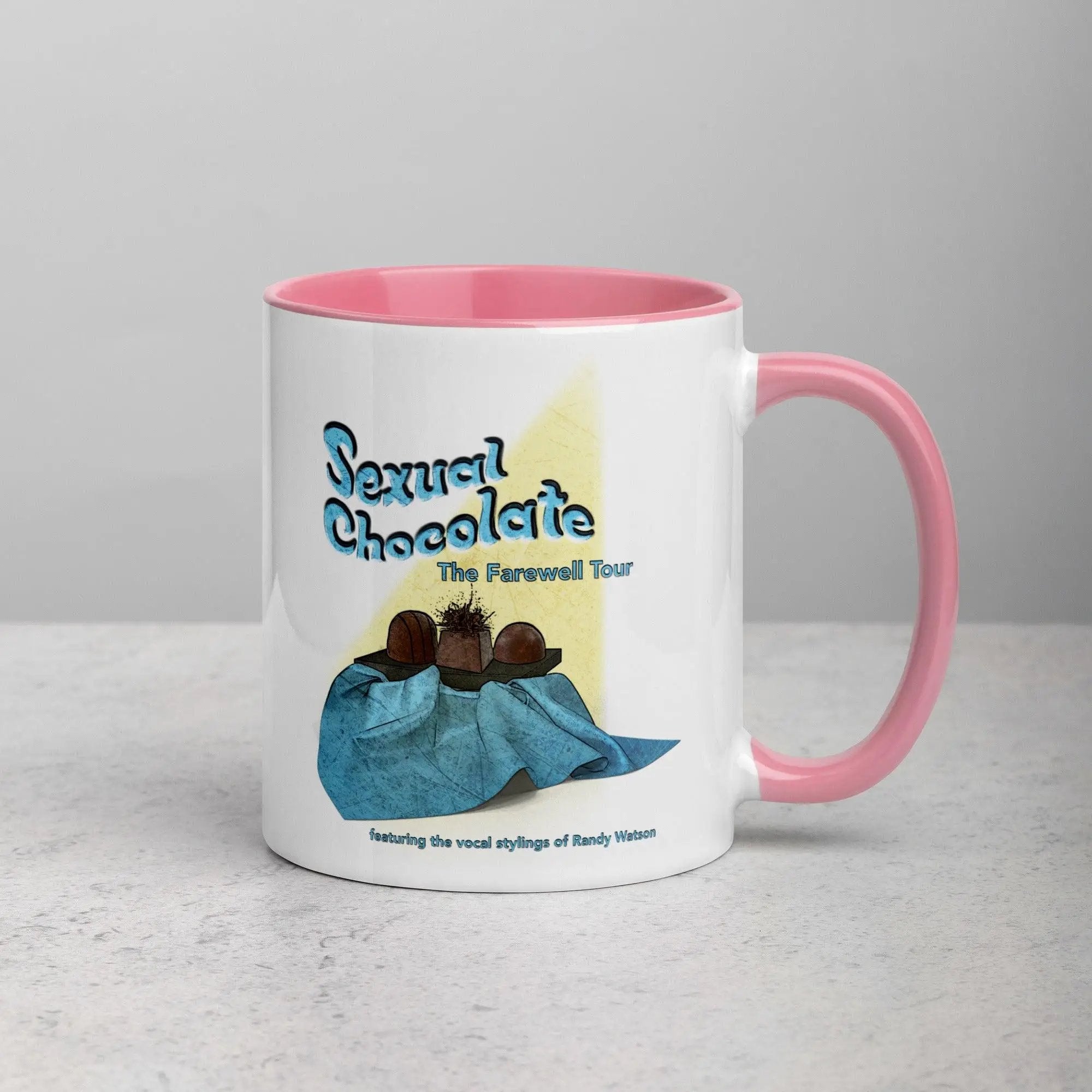 Sexual Chocolate Mug with Color Inside VAWDesigns