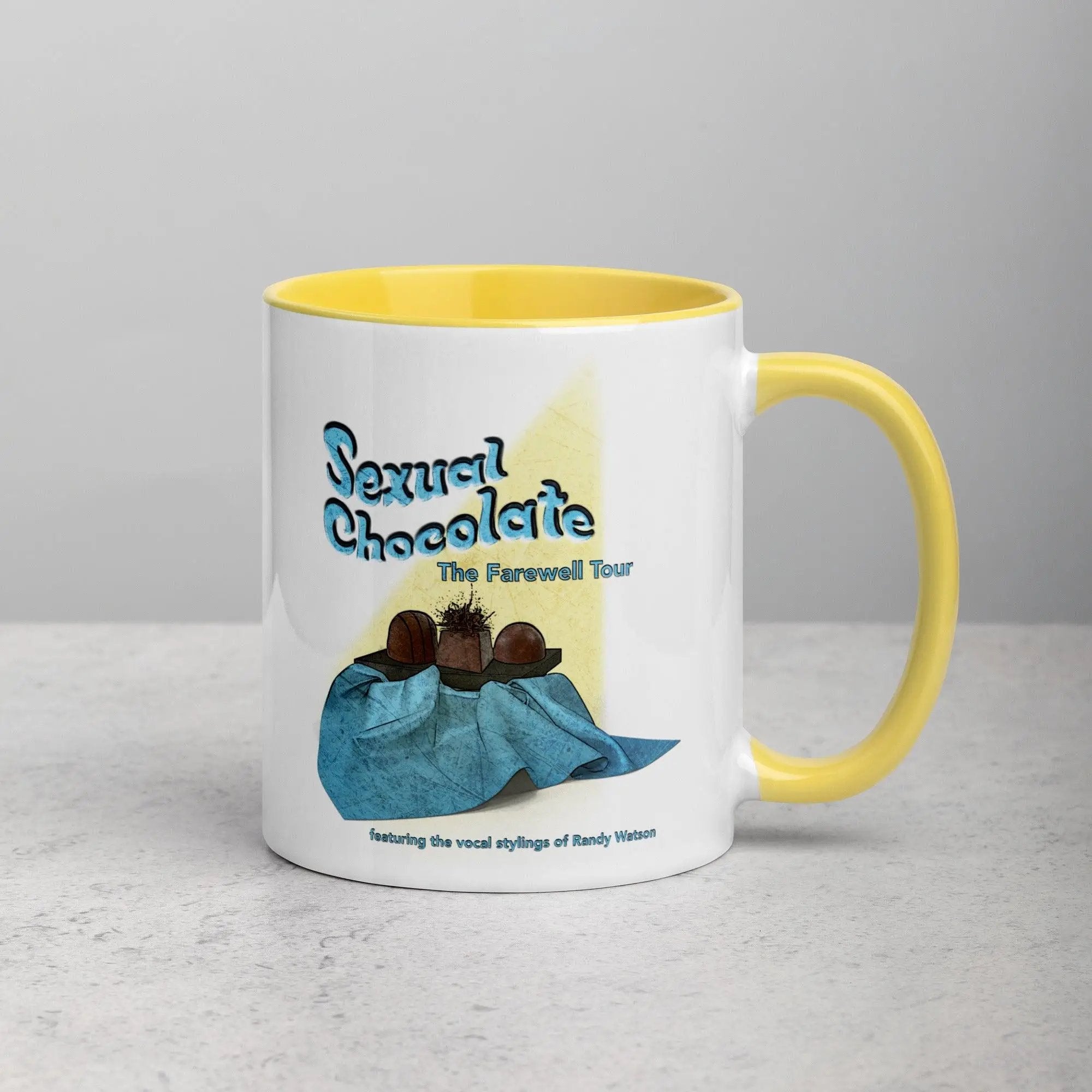 Sexual Chocolate Mug with Color Inside VAWDesigns