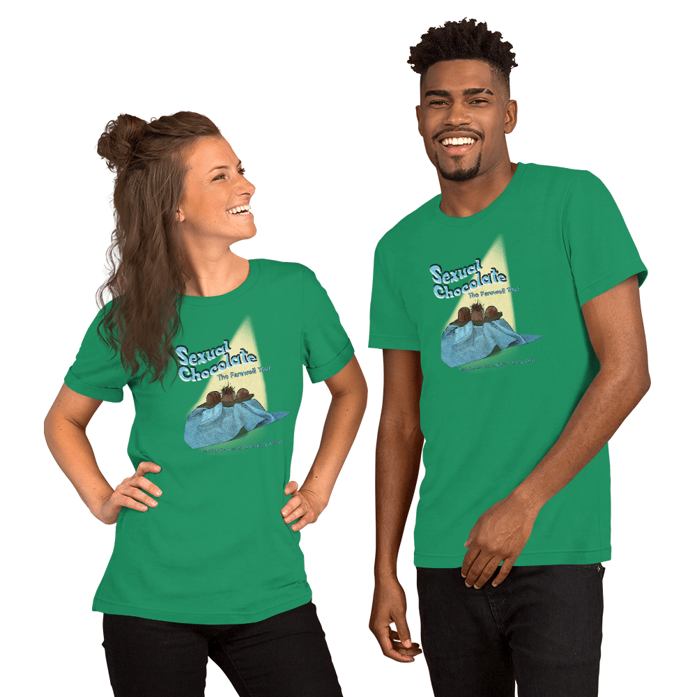 Sexual Chocolate Unisex t-shirt VAWDesigns