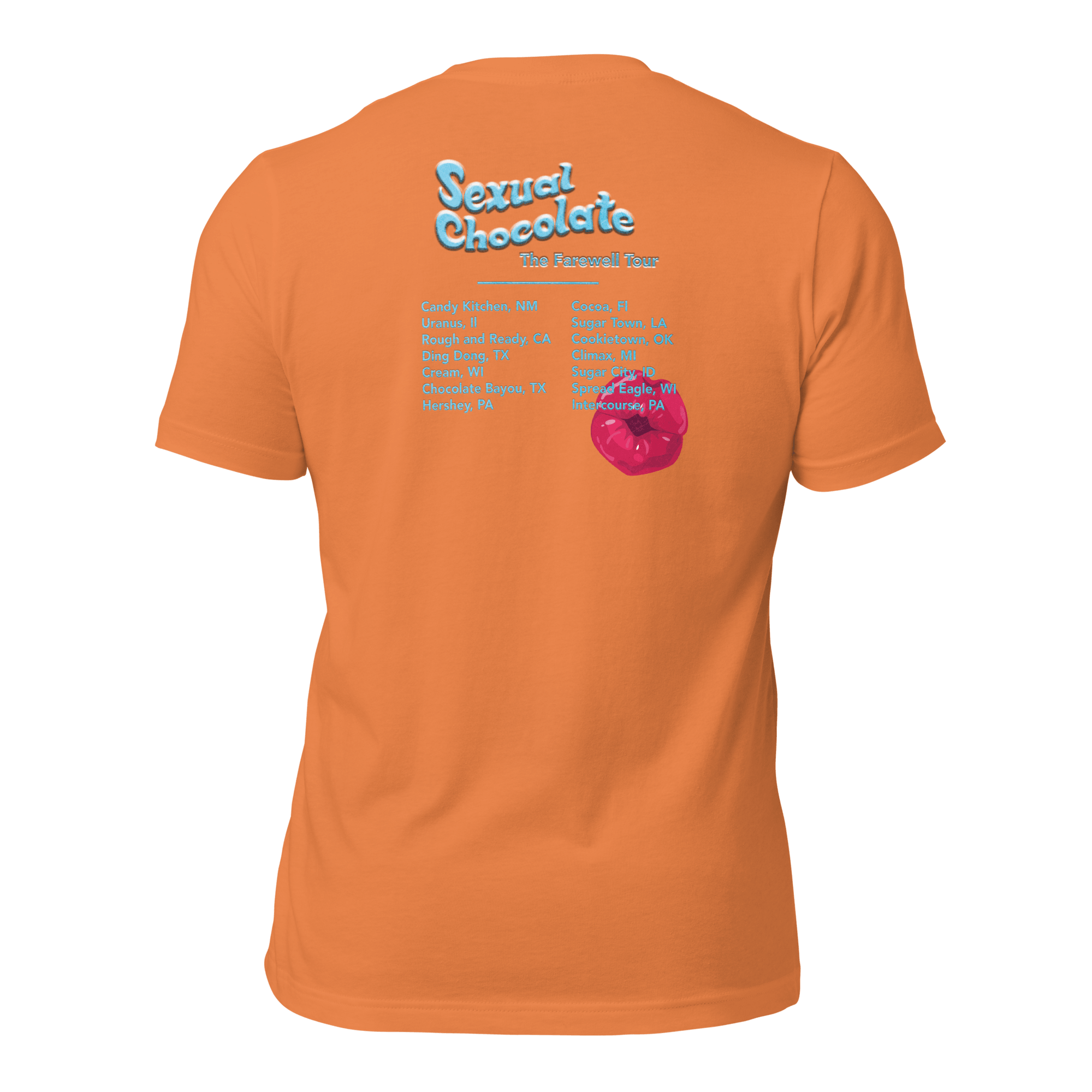 Sexual Chocolate Unisex t-shirt VAWDesigns
