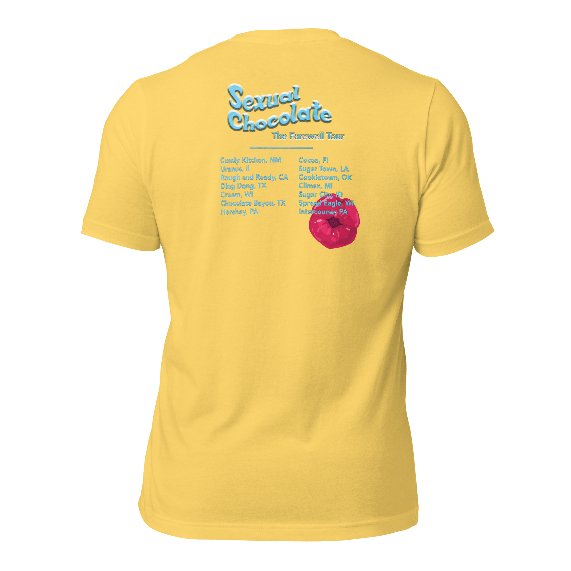 Sexual Chocolate Unisex t-shirt VAWDesigns