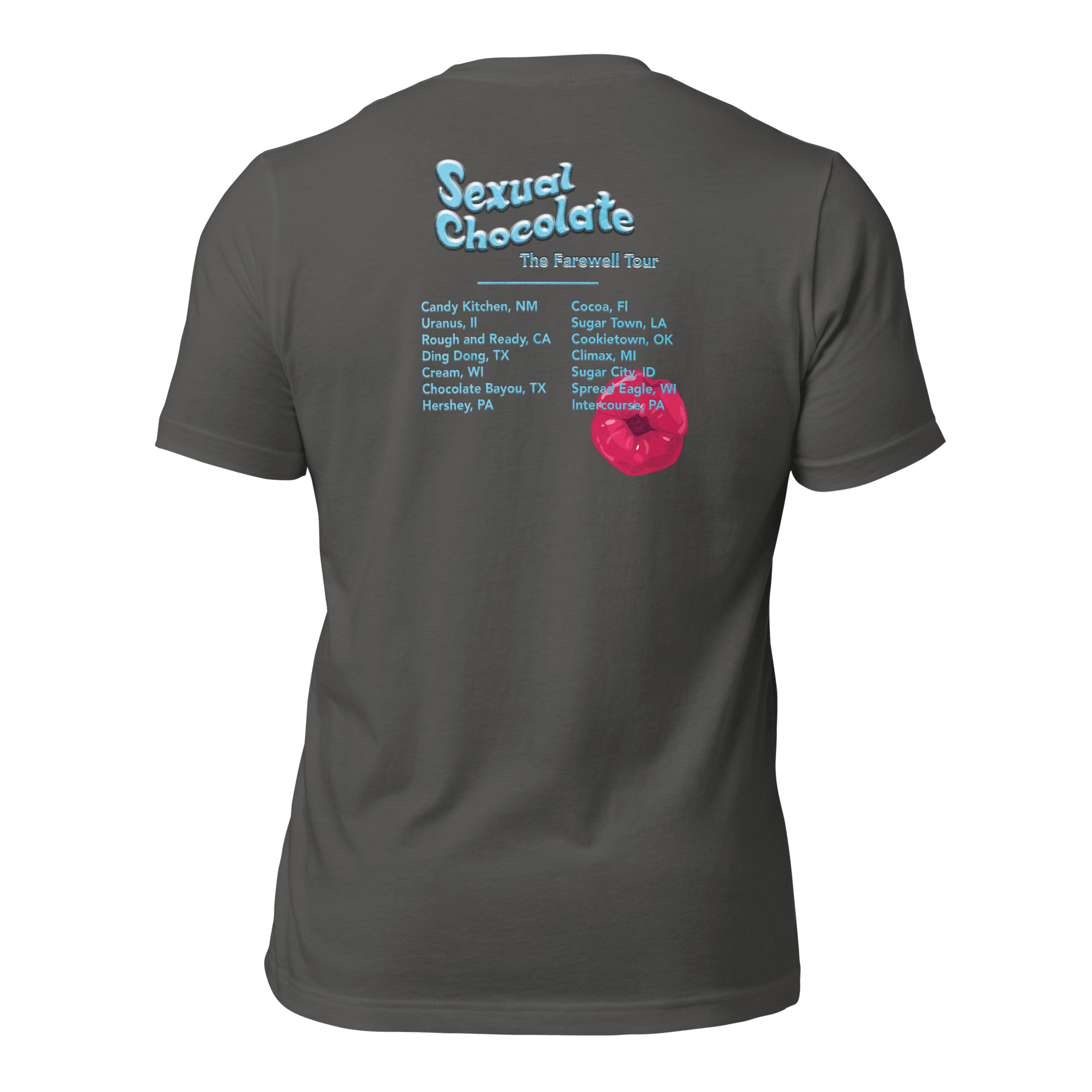 Sexual Chocolate Unisex t-shirt VAWDesigns
