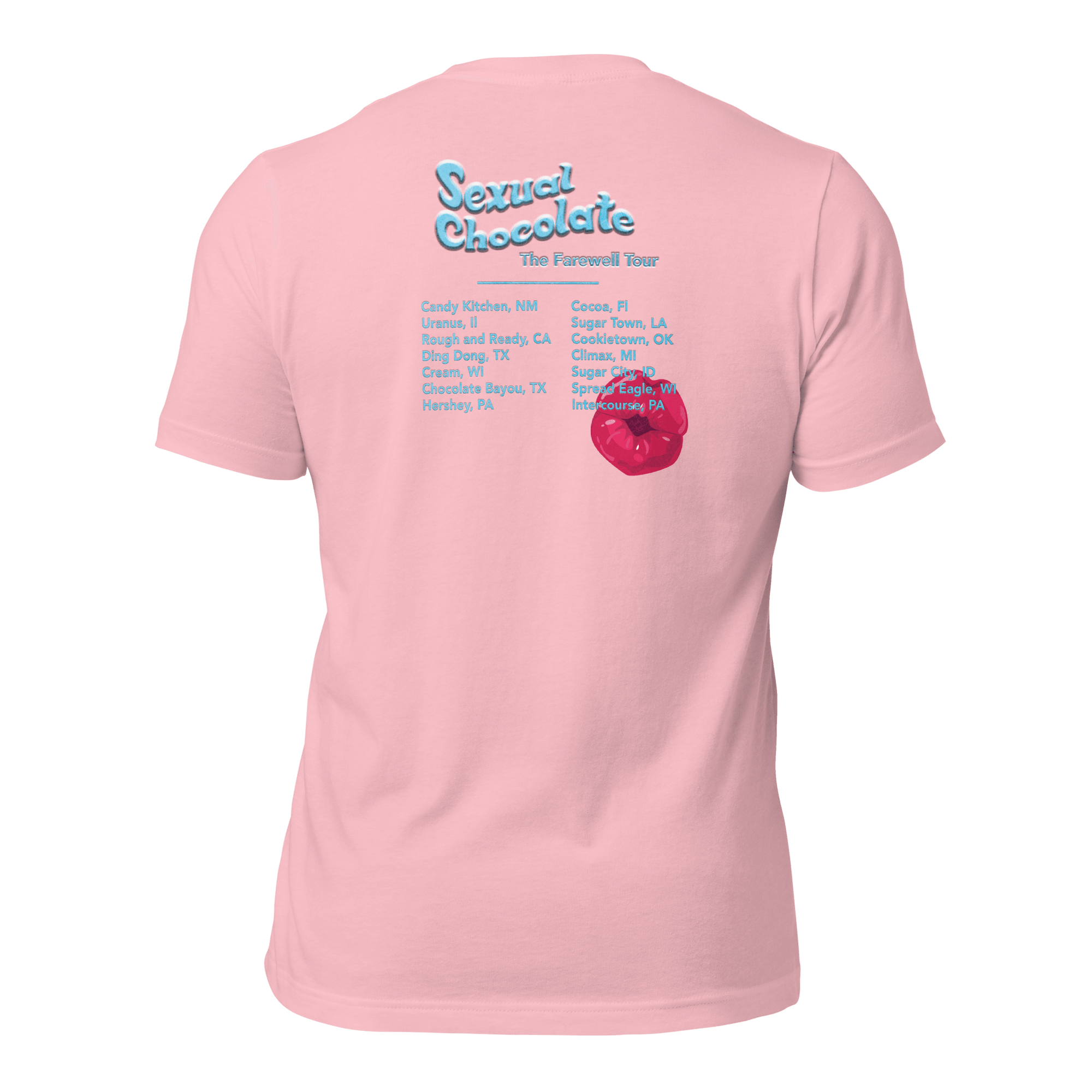 Sexual Chocolate Unisex t-shirt VAWDesigns