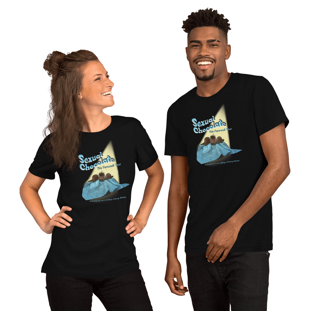 Sexual Chocolate Unisex t-shirt VAWDesigns