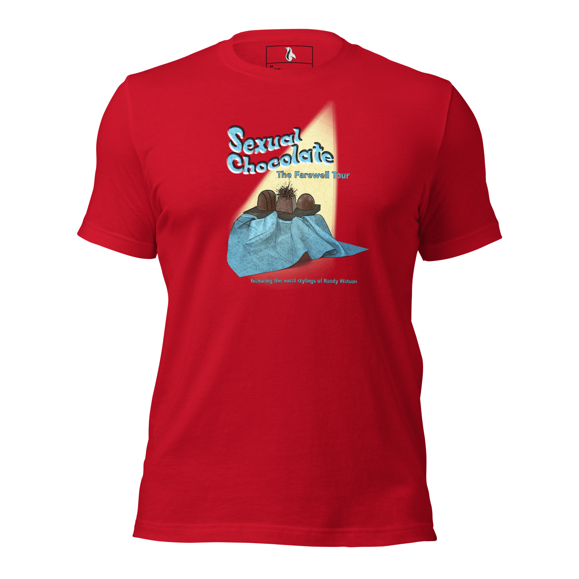 Sexual Chocolate Unisex t-shirt VAWDesigns