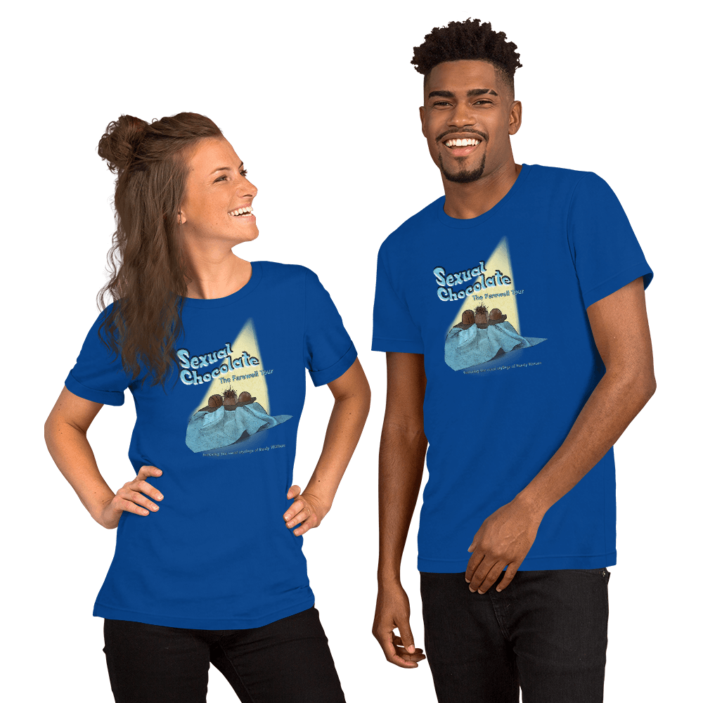 Sexual Chocolate Unisex t-shirt VAWDesigns