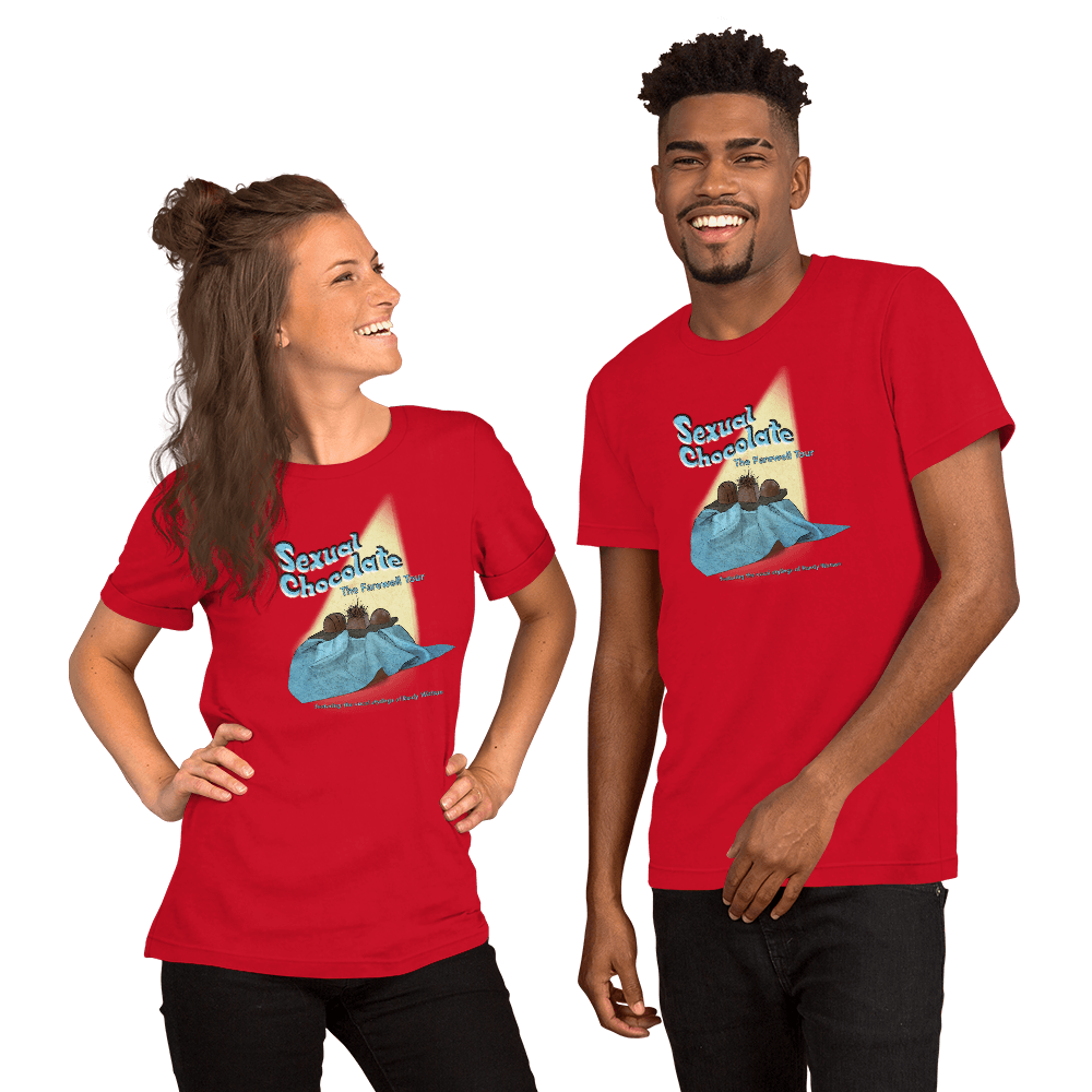 Sexual Chocolate Unisex t-shirt VAWDesigns