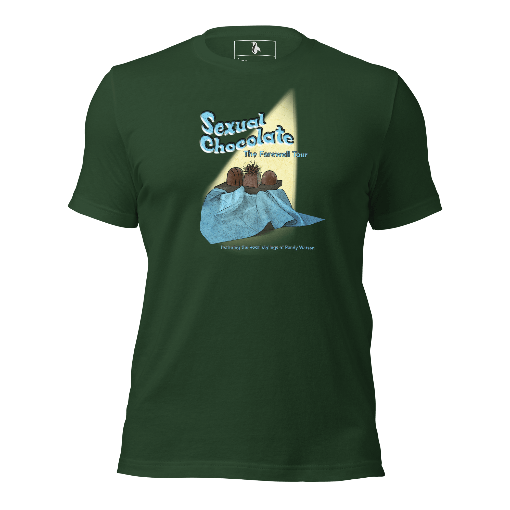 Sexual Chocolate Unisex t-shirt VAWDesigns