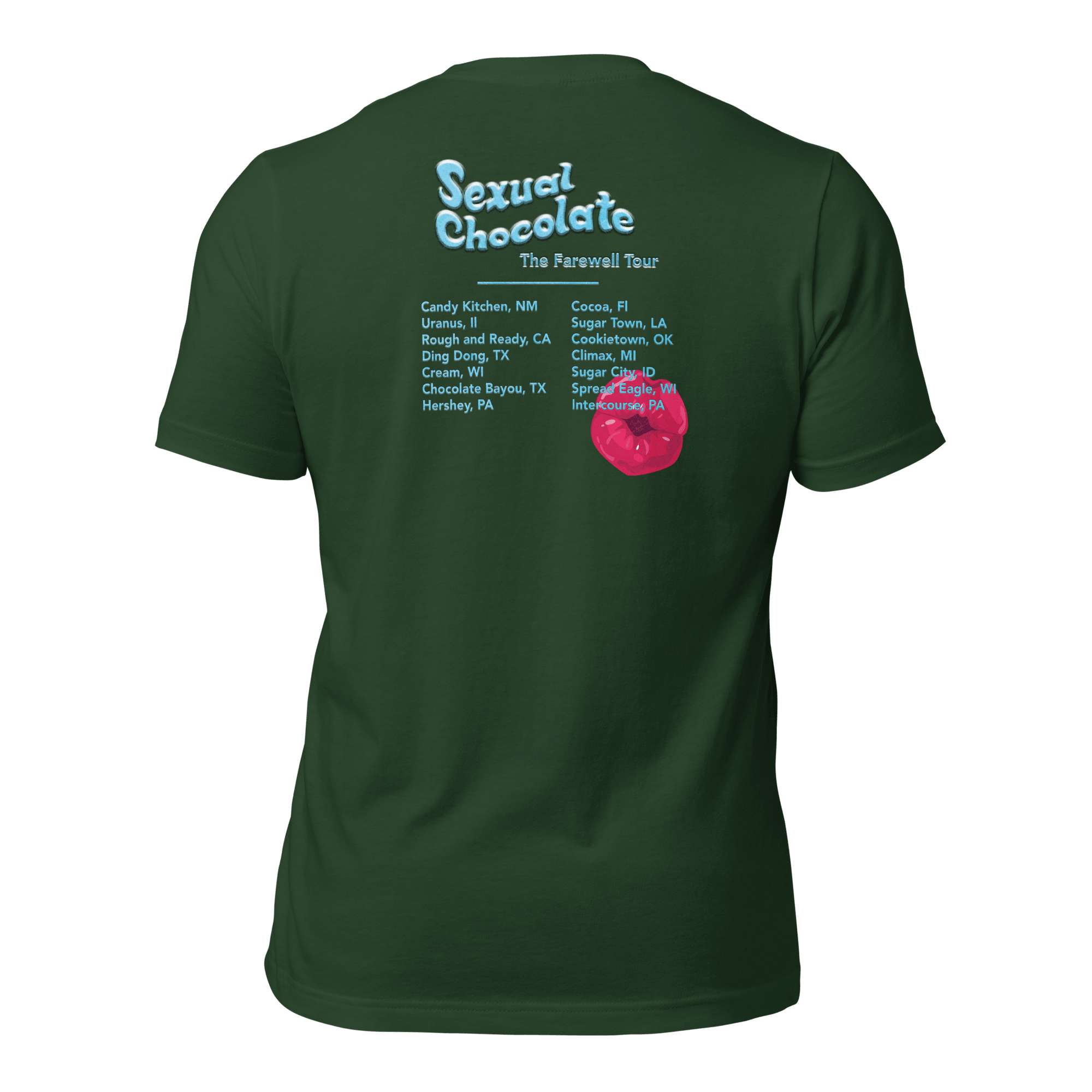 Sexual Chocolate Unisex t-shirt VAWDesigns