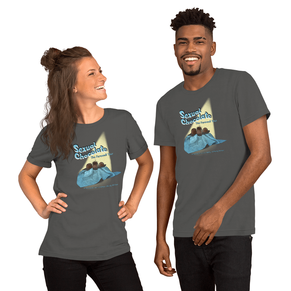 Sexual Chocolate Unisex t-shirt VAWDesigns