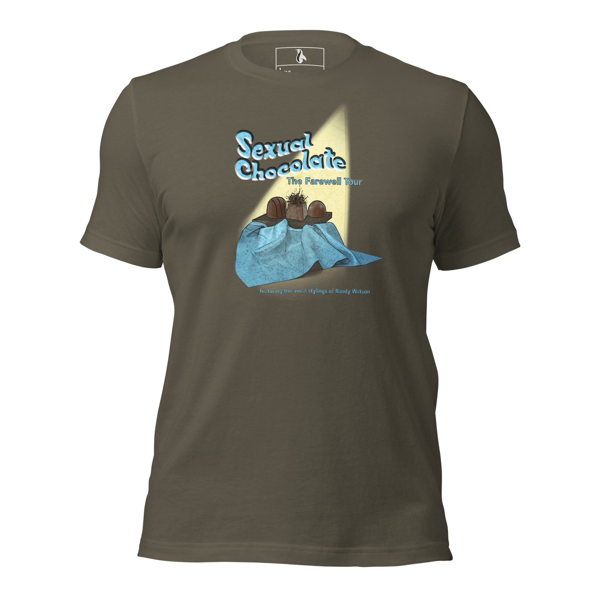 Sexual Chocolate Unisex t-shirt VAWDesigns