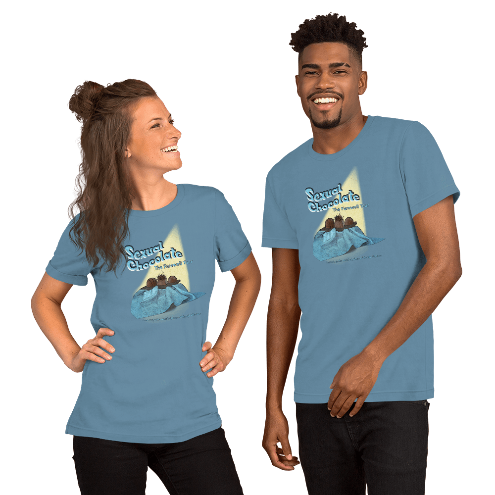 Sexual Chocolate Unisex t-shirt VAWDesigns