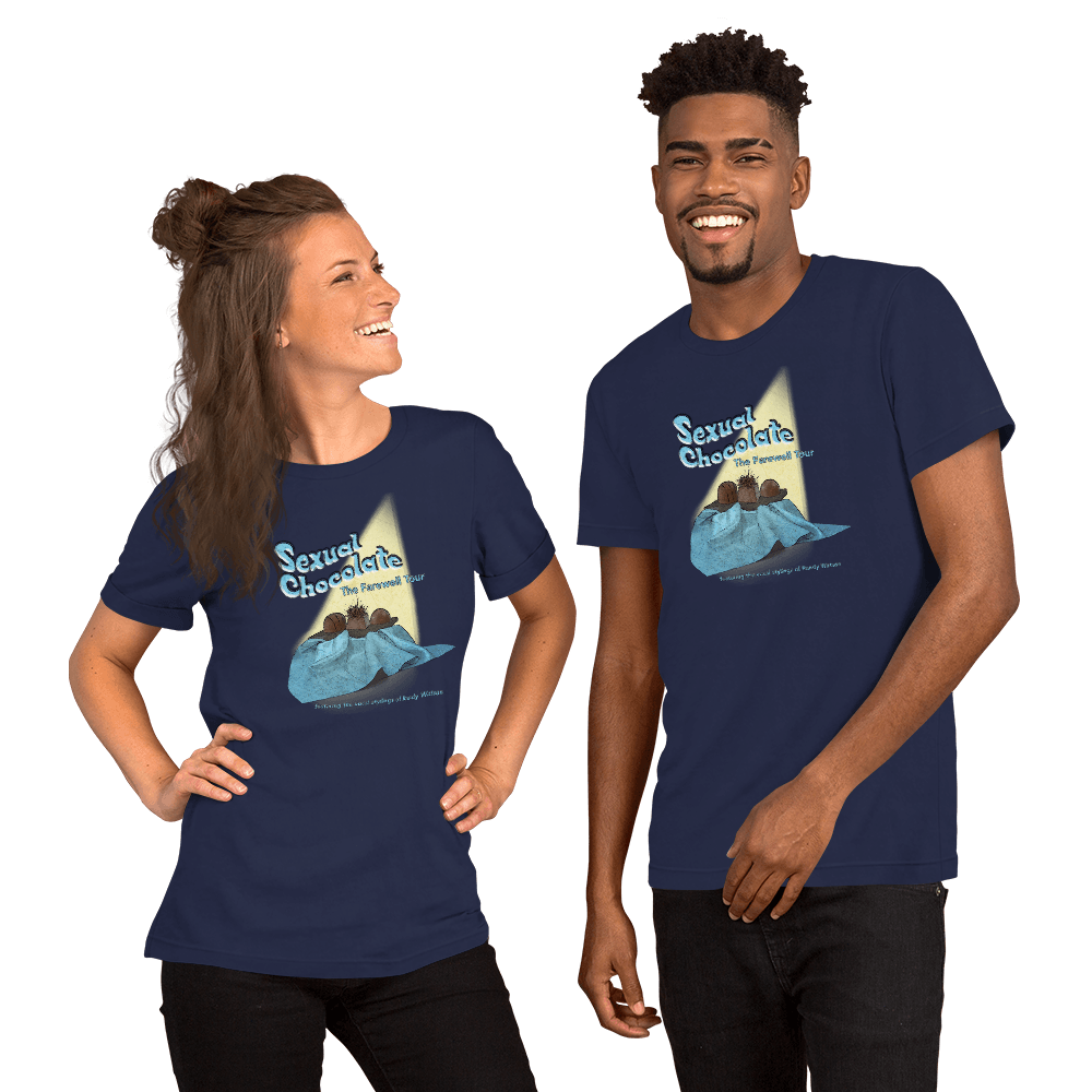 Sexual Chocolate Unisex t-shirt VAWDesigns