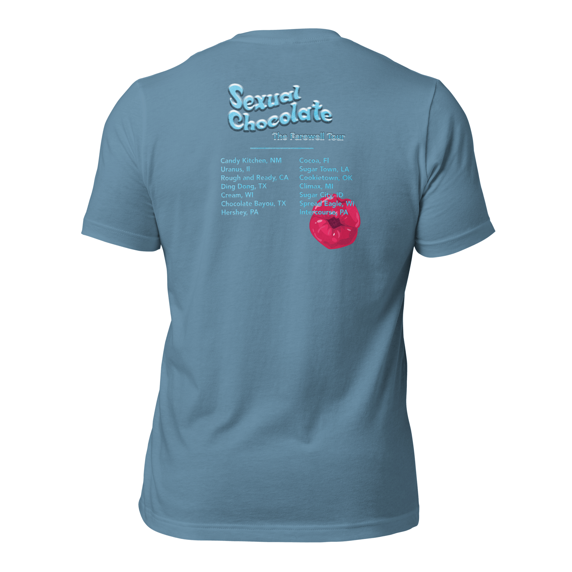 Sexual Chocolate Unisex t-shirt VAWDesigns
