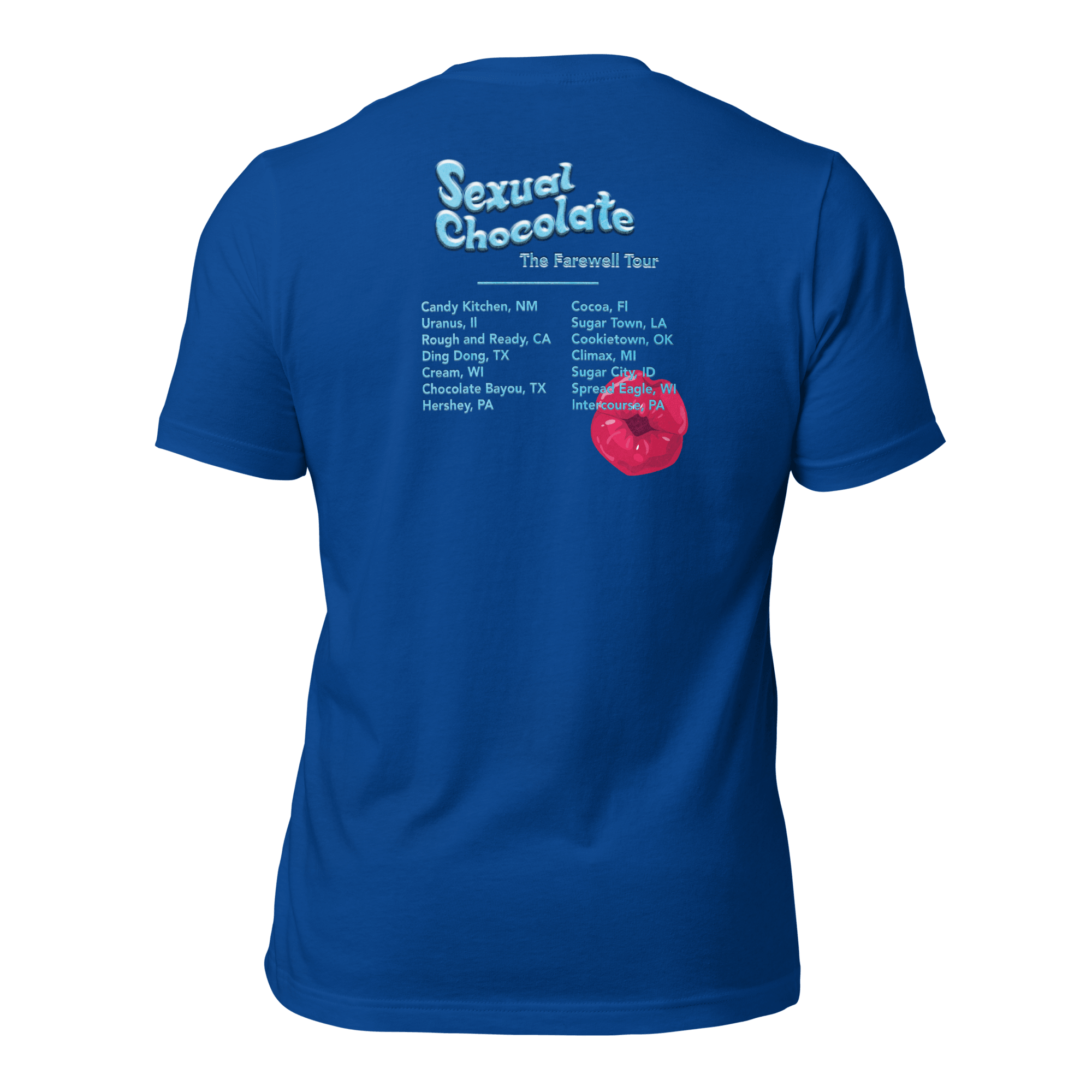 Sexual Chocolate Unisex t-shirt VAWDesigns