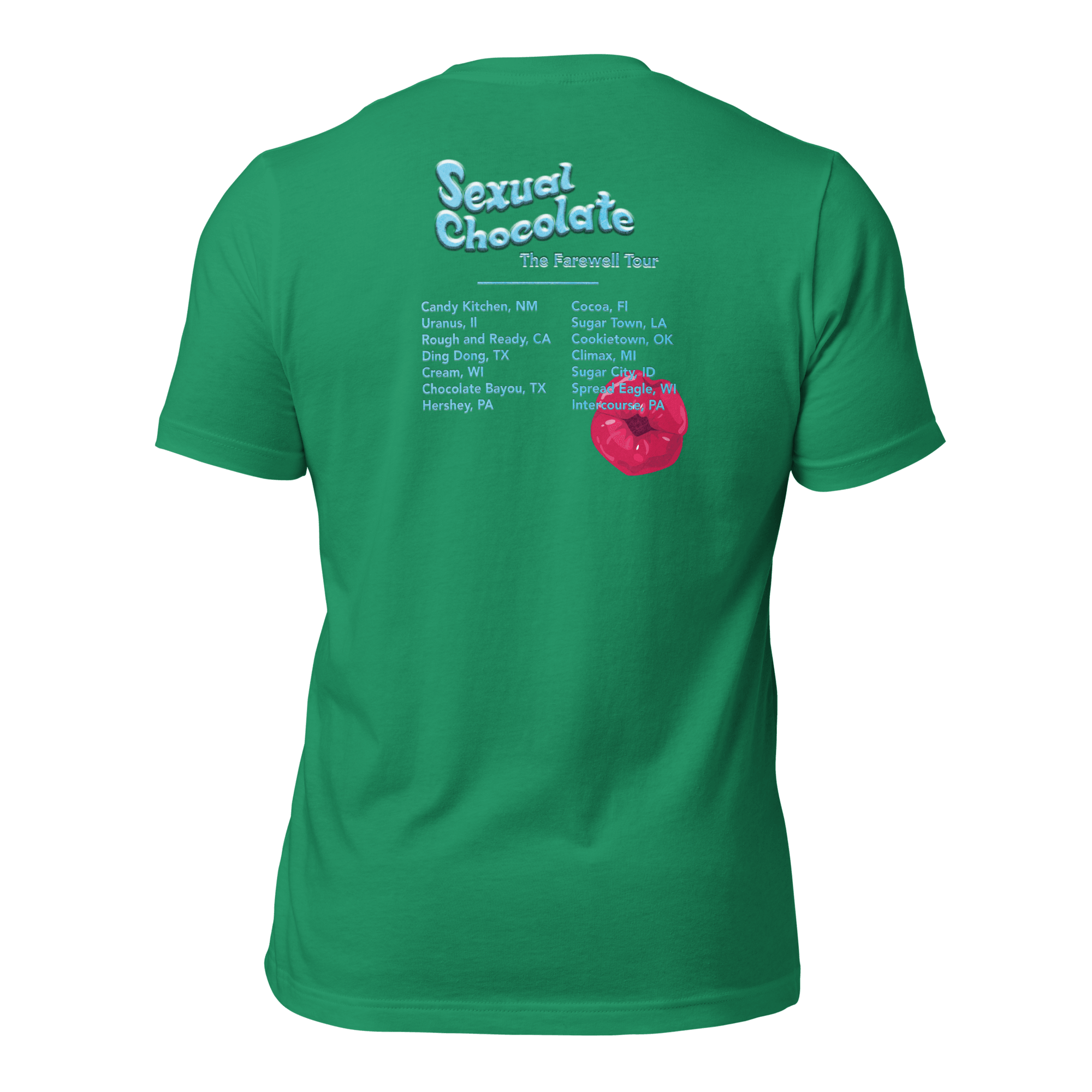Sexual Chocolate Unisex t-shirt VAWDesigns