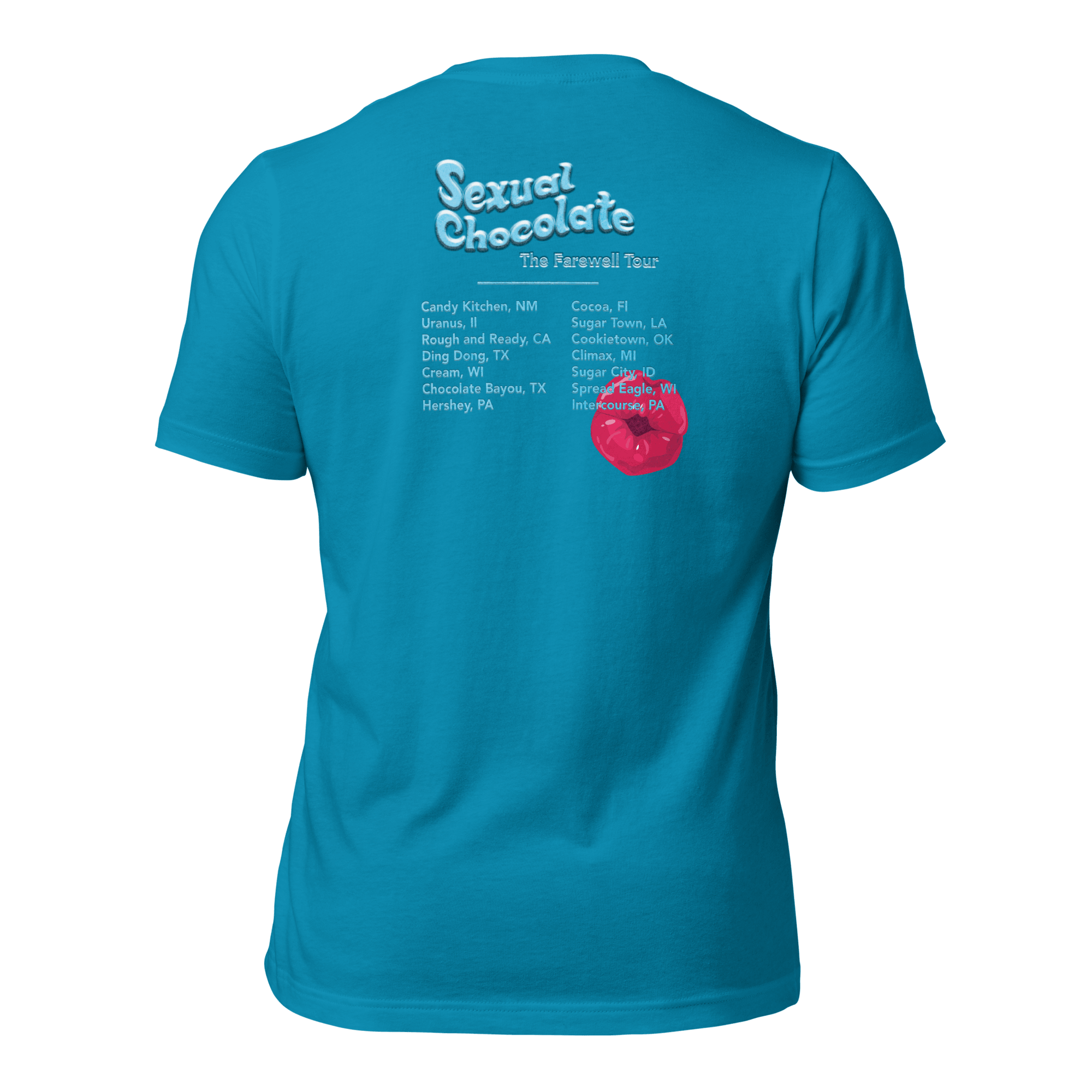 Sexual Chocolate Unisex t-shirt VAWDesigns