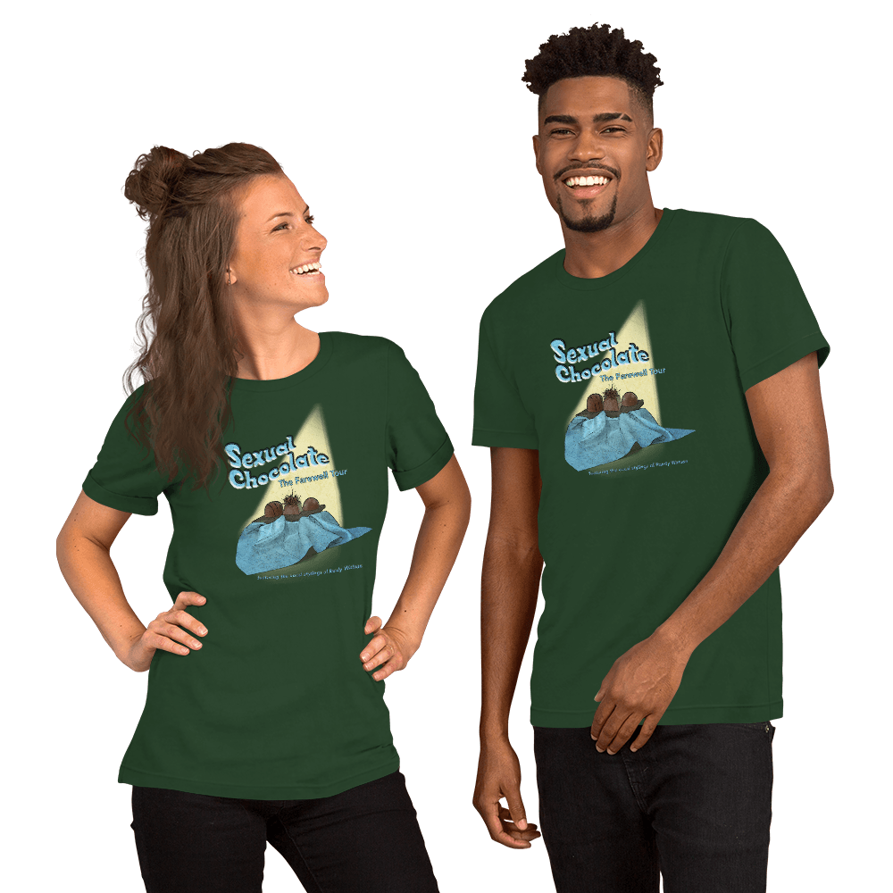 Sexual Chocolate Unisex t-shirt VAWDesigns