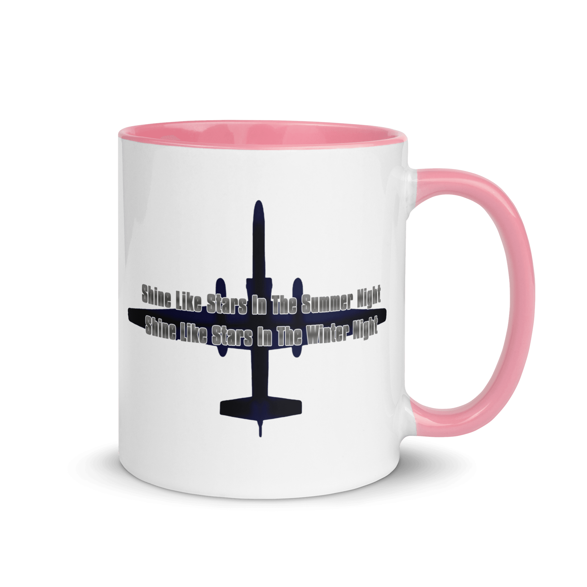Shine Like Stars Mug with Color Inside VAWDesigns