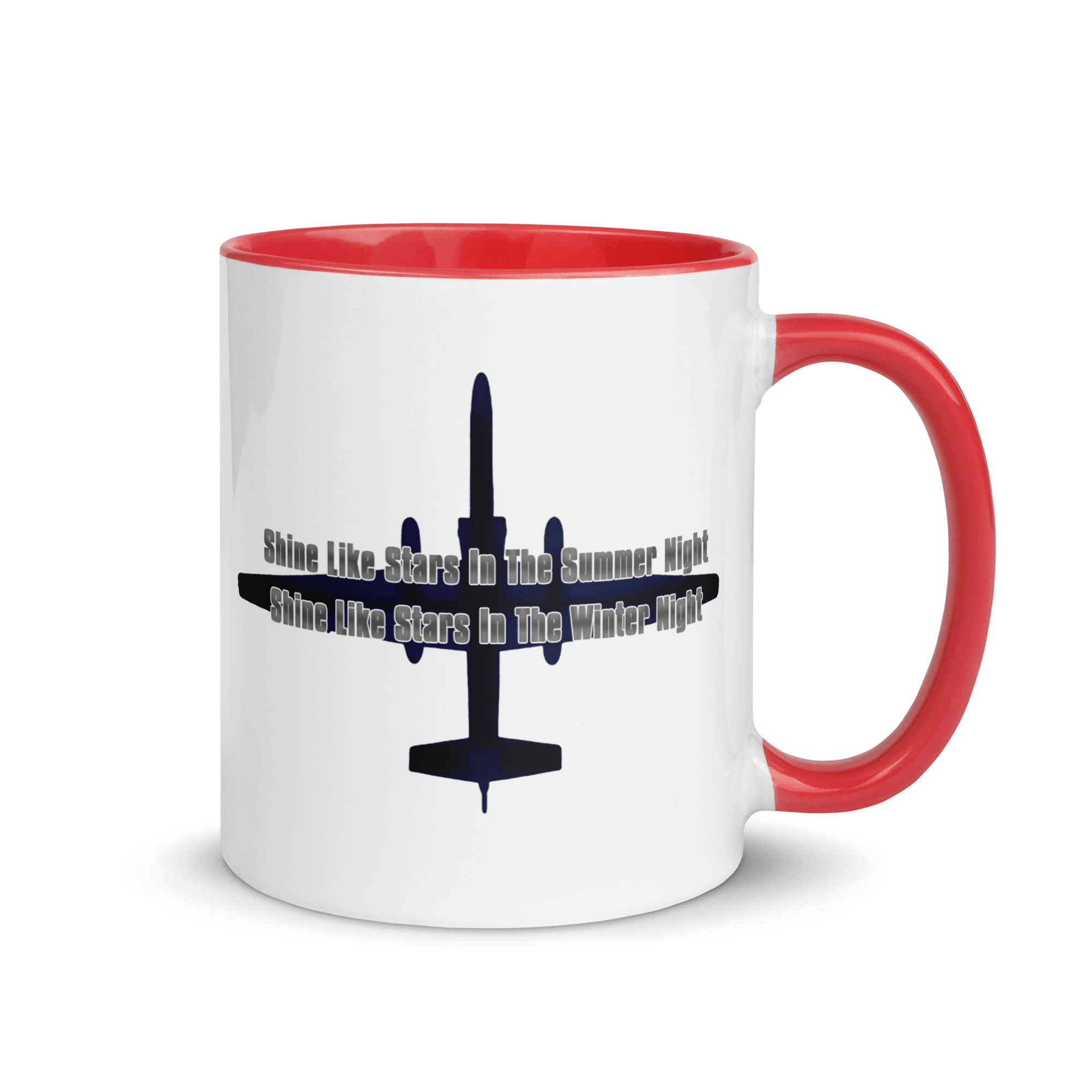 Shine Like Stars Mug with Color Inside VAWDesigns