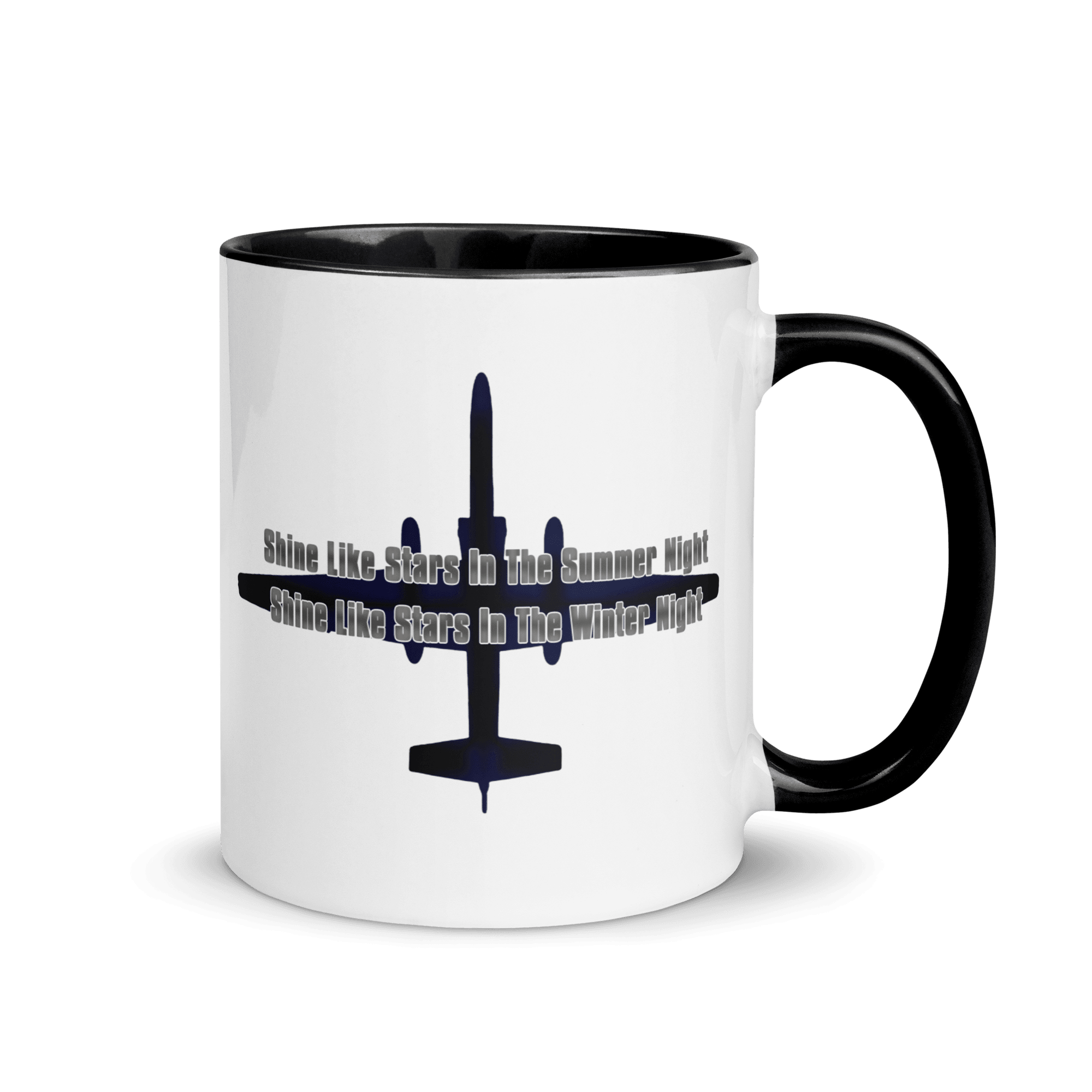 Shine Like Stars Mug with Color Inside VAWDesigns