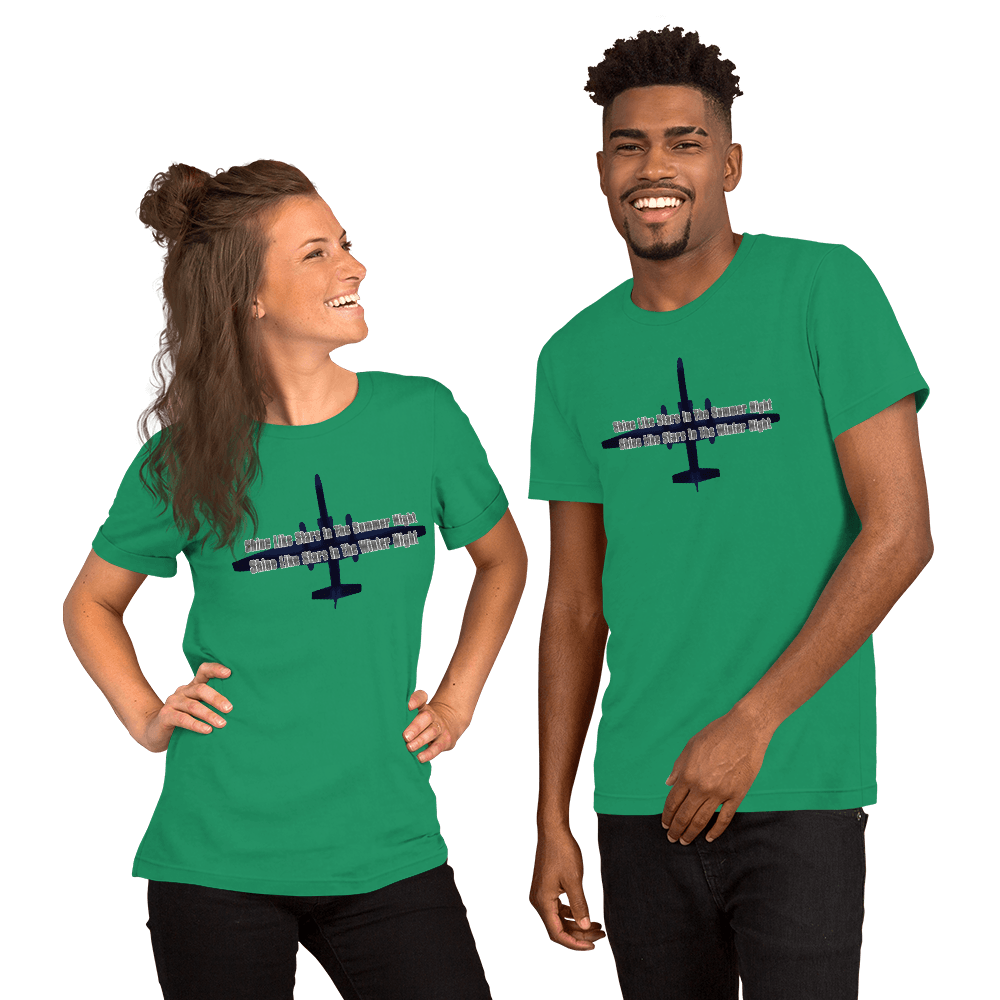 Shine Like Stars Unisex t-shirt VAWDesigns