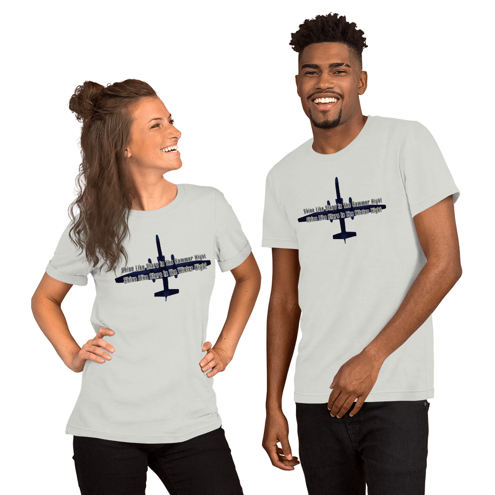 Shine Like Stars Unisex t-shirt VAWDesigns