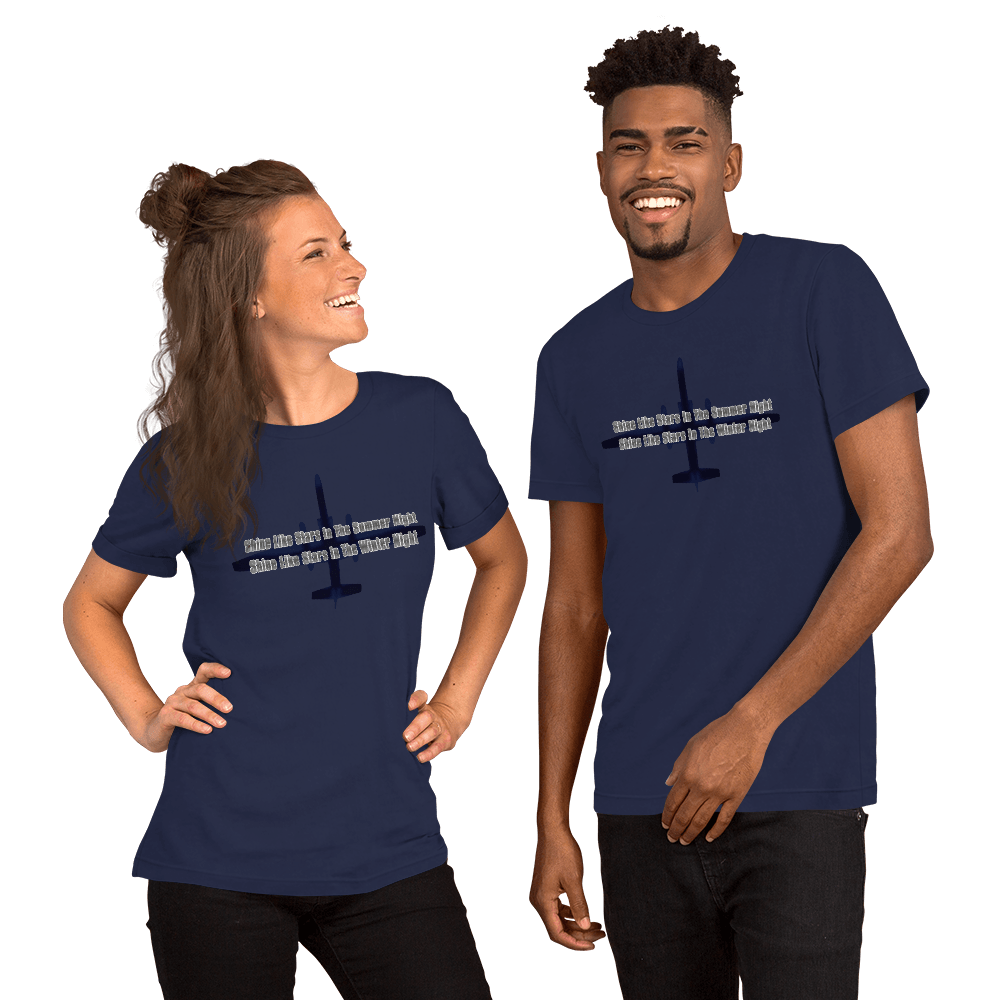Shine Like Stars Unisex t-shirt VAWDesigns
