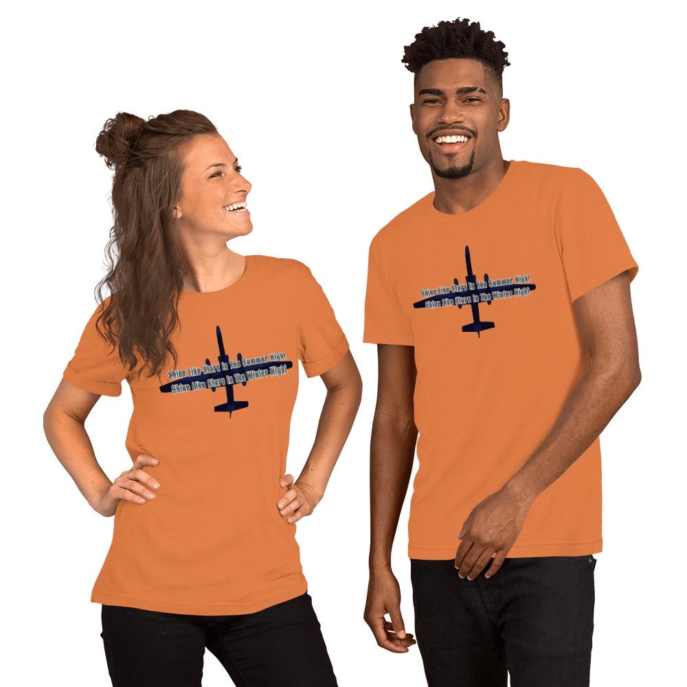 Shine Like Stars Unisex t-shirt VAWDesigns