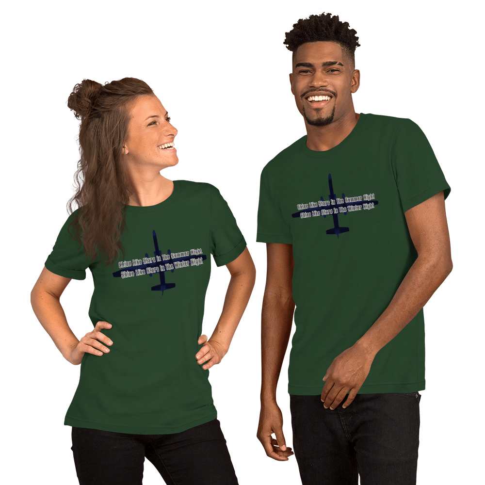 Shine Like Stars Unisex t-shirt VAWDesigns