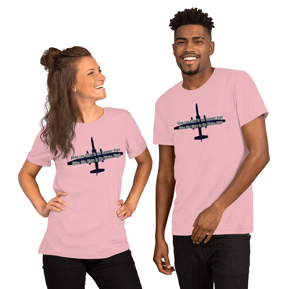 Shine Like Stars Unisex t-shirt VAWDesigns