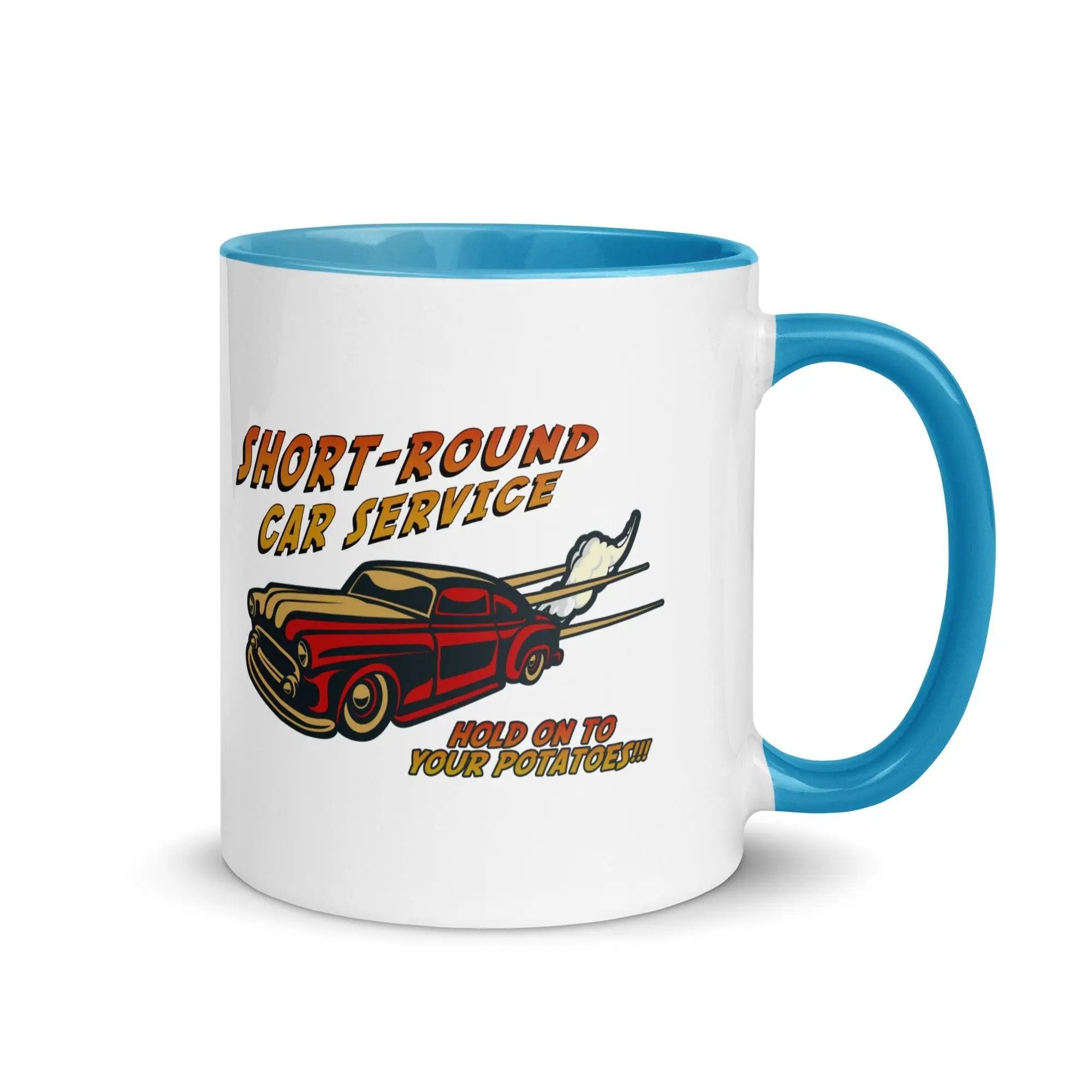 Short-Round Car Service Mug with Color Inside